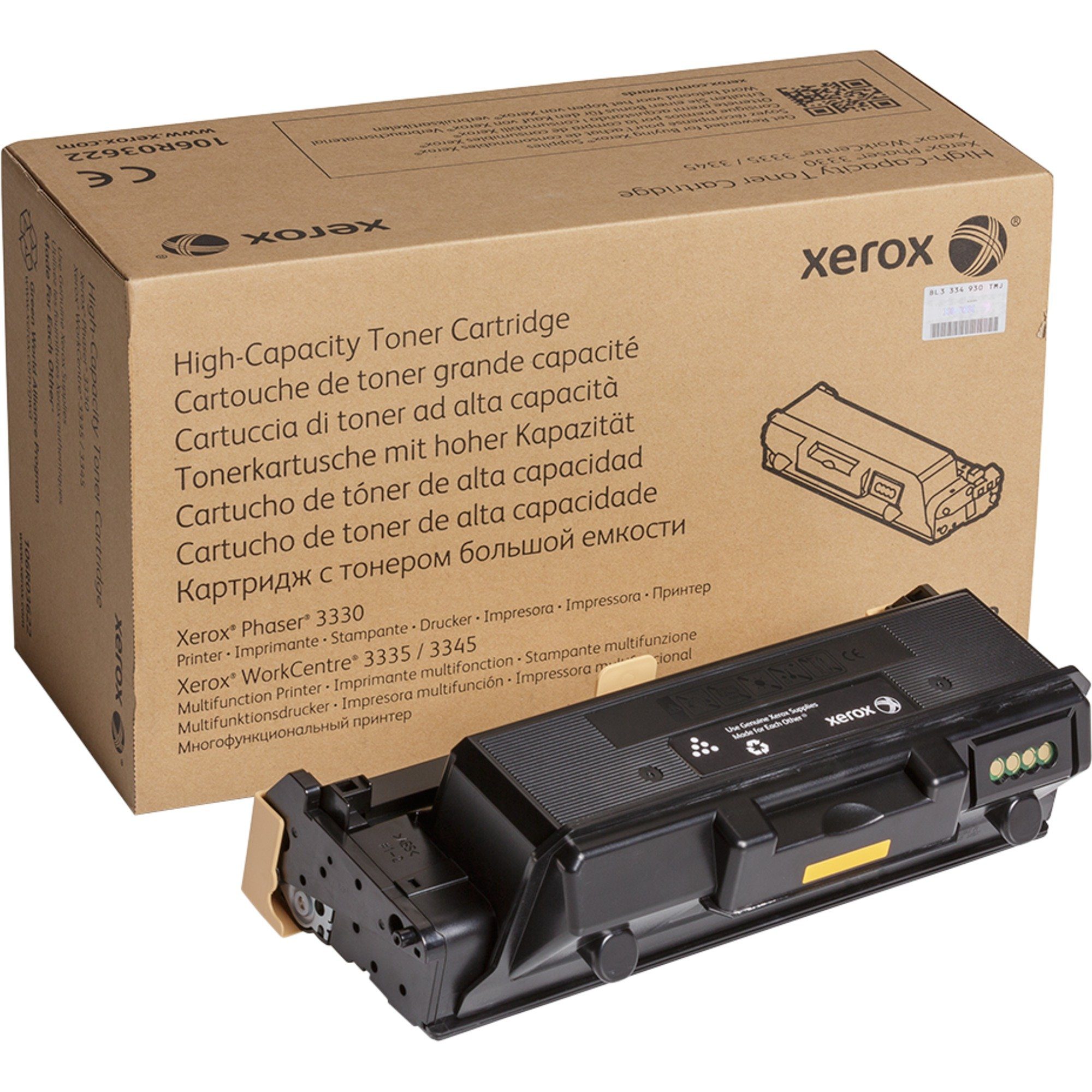 Xerox Tonerkartusche Xerox Toner schwarz 106R03622