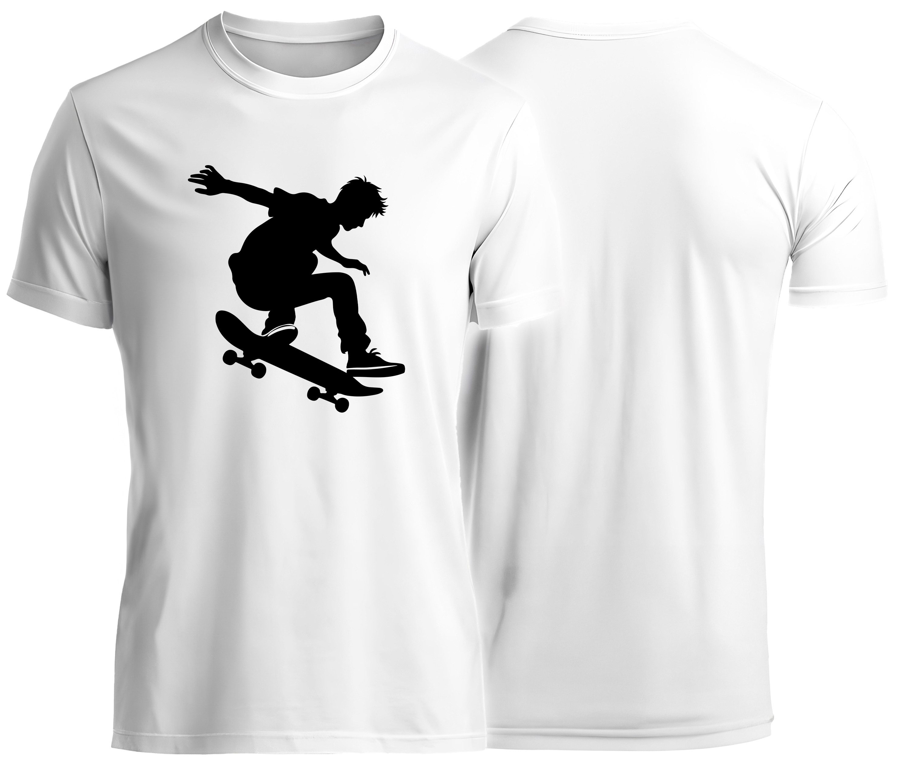 T-Shirt Skater print shirt