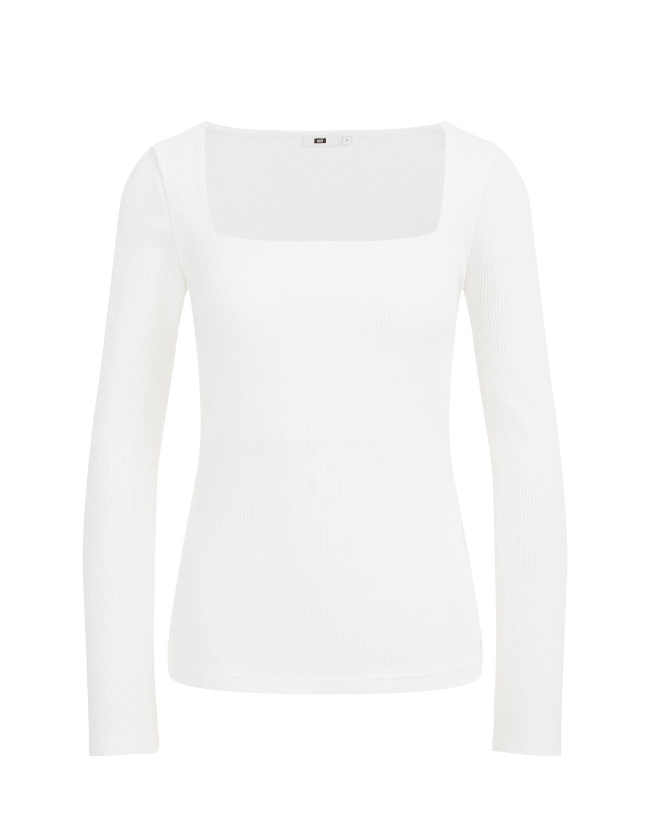 WE Weiß Fashion T-Shirt (1-tlg)