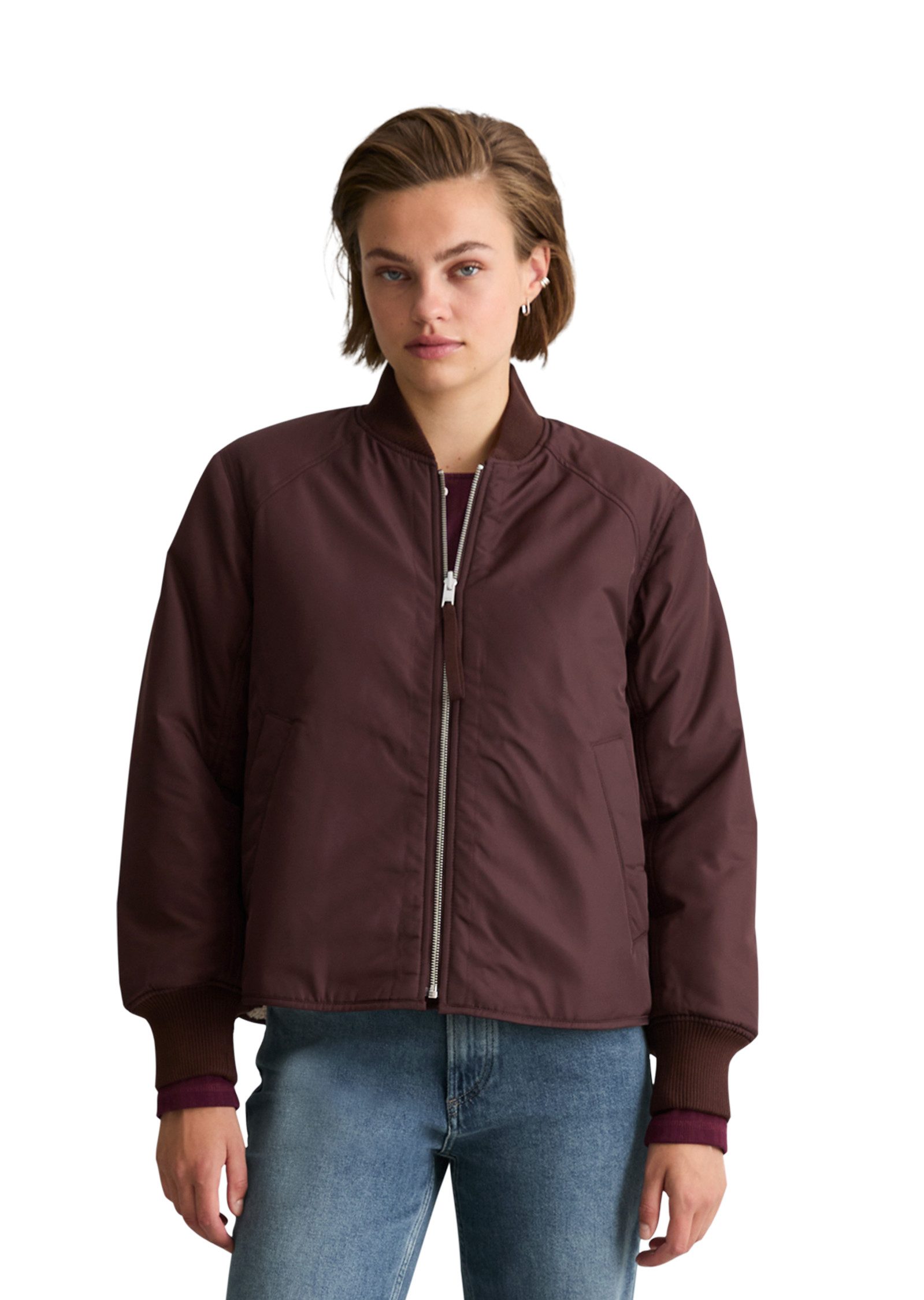 Marc O'Polo DENIM Outdoorjacke aus recyceltem Polyester