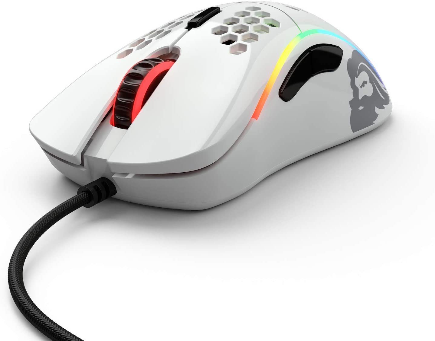 Glorious PC Gaming Race Gaming Mauspad »Model D Gaming-Maus«, USB  Anschluss, 12000 DPI, LED Beleuchtung, Glossy White, weiß/glanz online  kaufen | OTTO