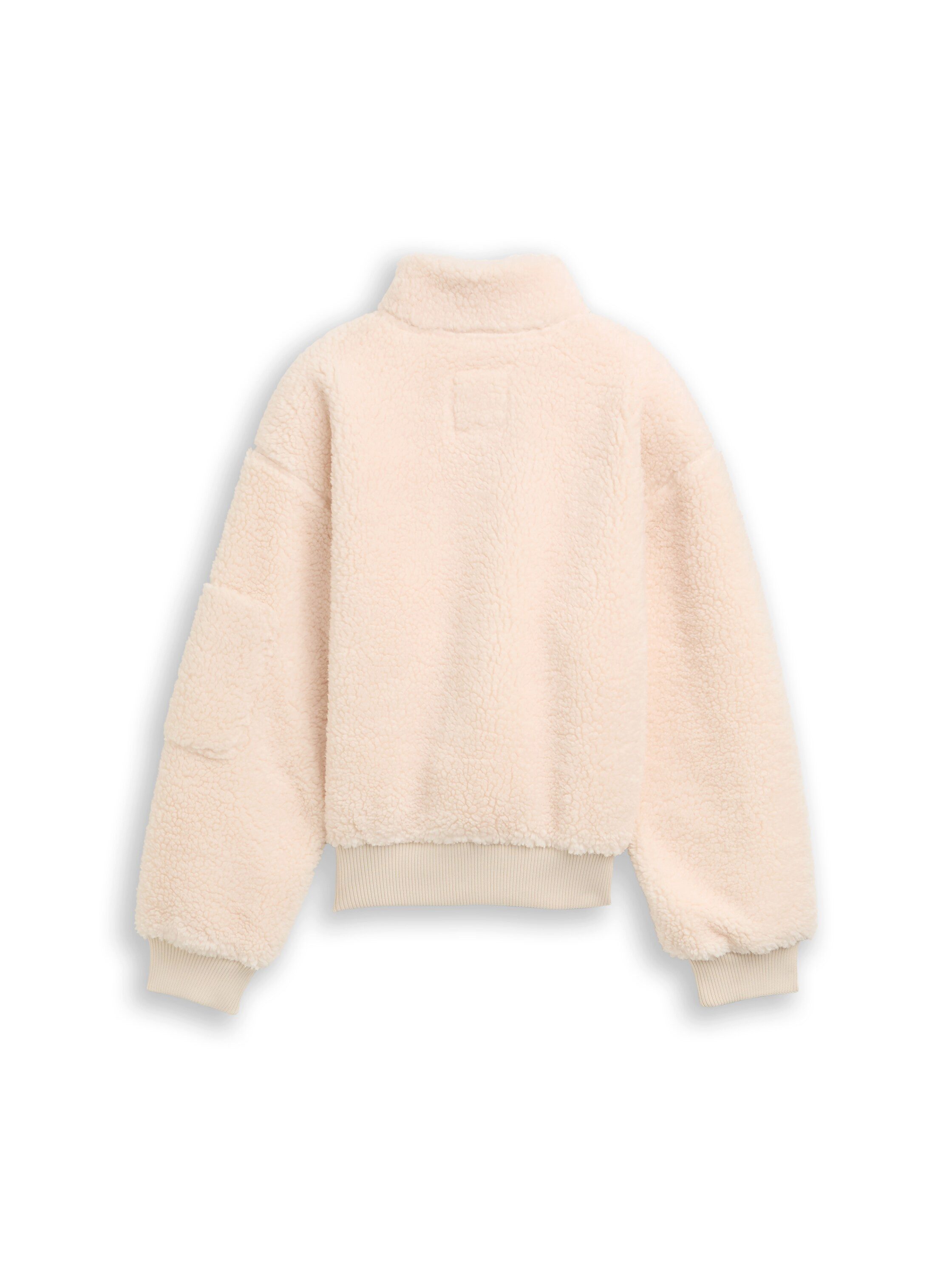 TOM TAILOR Sweatjacke mit Tasche