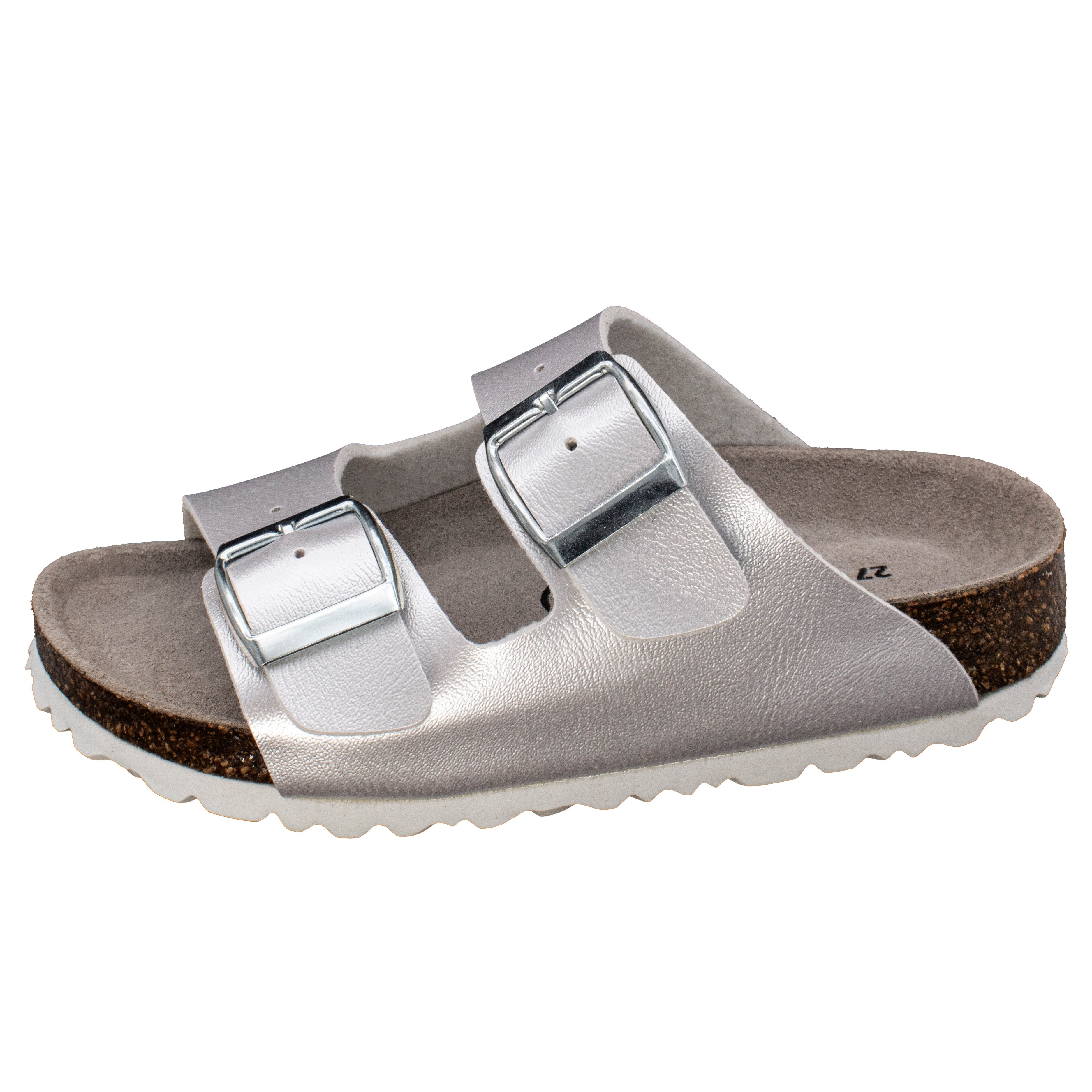 Fischer-Markenschuh Hawaii Pantolette aus Vegano (Lederimitat), mit Fleecef günstig online kaufen