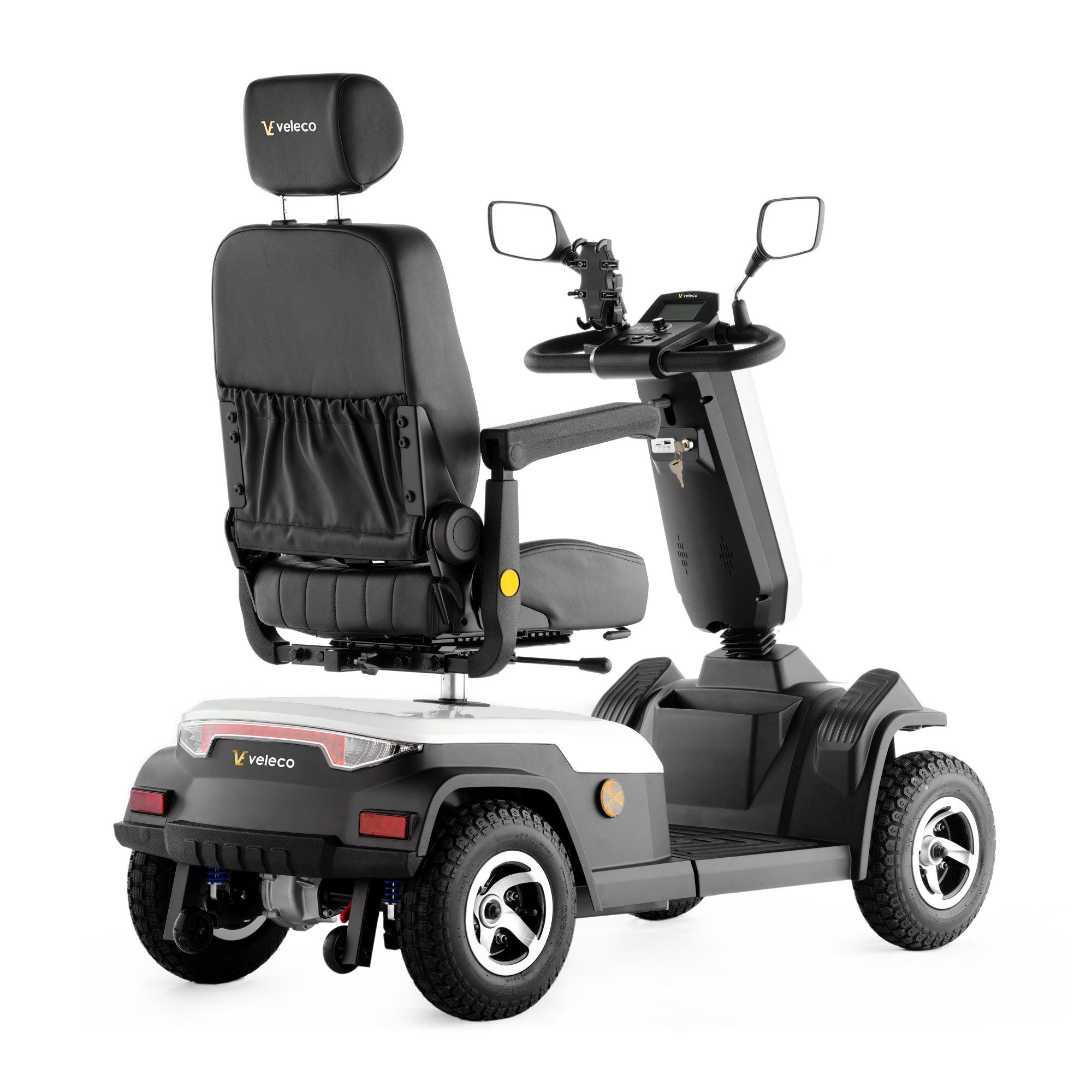 Veleco Elektromobil Veleco SHARPY Mobilitätsroller Seniorenmobil 4-Rad, 15,00 km/h, Verstellbare Lenkstange – Bild 5 von 5