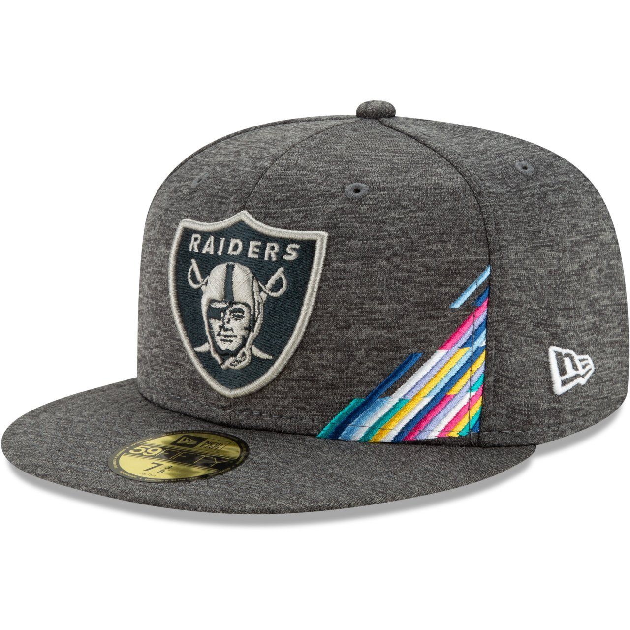 New Era Fitted Cap 59Fifty CRUCIAL CATCH NFL Teams Oakland Raiders