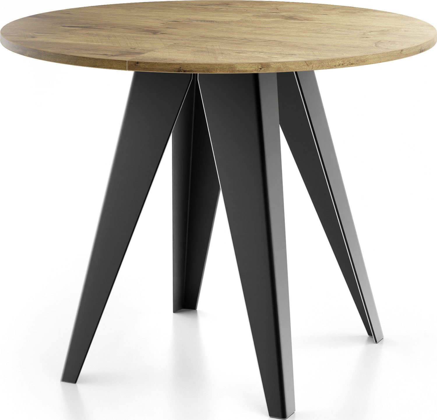 WFL GROUP Esstisch Glory (erhältlich in zwei Größen – 90/100 cm, ausziehbar günstig online kaufen