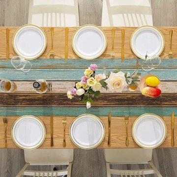 Houhence Tischdecke Tischläufer Modern Wohnzimmer Frühling Platzsets (1-tlg), mit herbstlichem Motiv , Glattes Gewebe, bedruckt