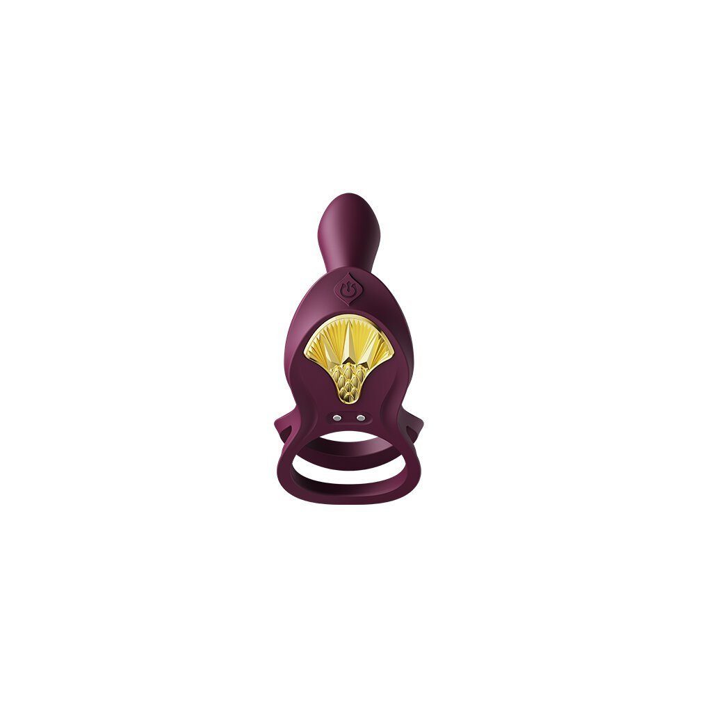 Entfernungen Zalo große Velvet Purple, App-Fernbedienung Bayek Paar-Vibrator Wearable Zalo für Massager