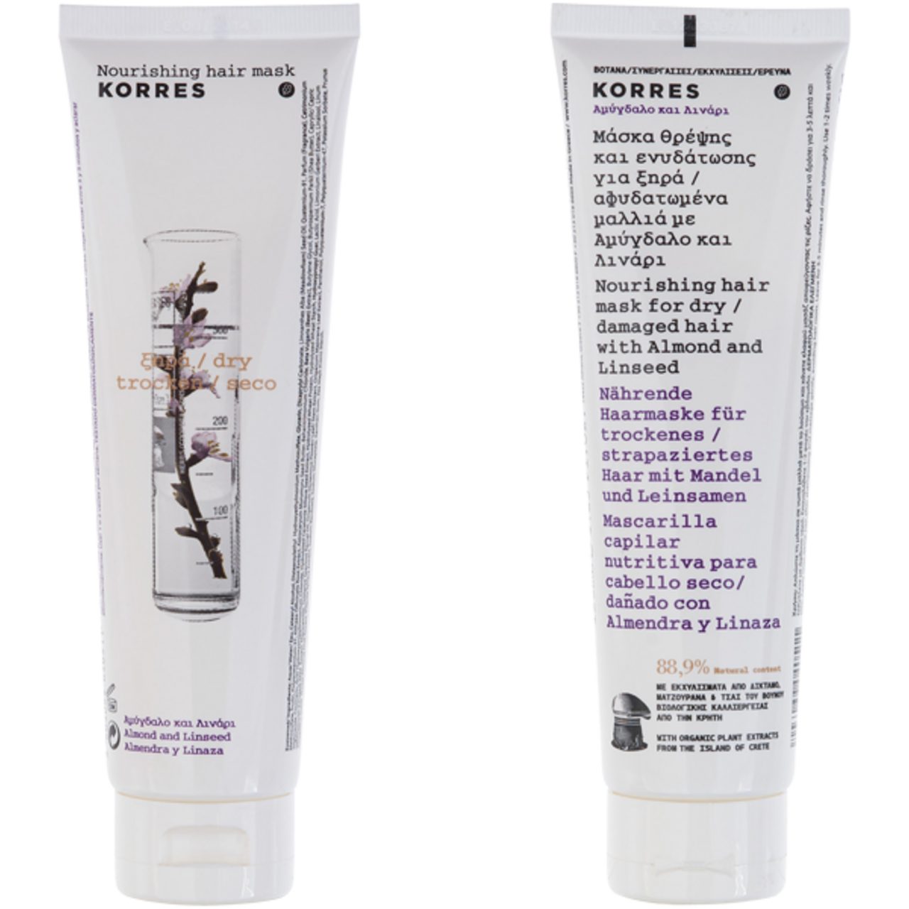 Korres Haarmaske Almond & Linseed Hair Mask