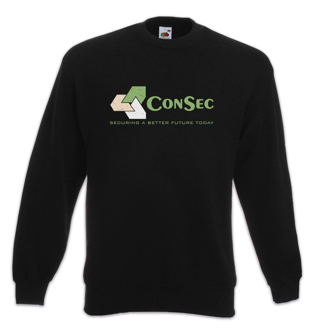 Sweatshirt Con Sec Logo Sweatshirt Company David Scanners Cronenberg Firma Film