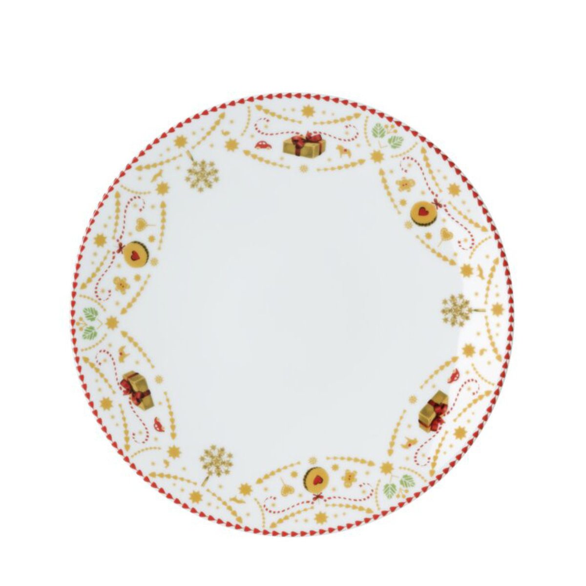 Hutschenreuther Тарелка для завтрака Christmas Love Weihnachtsgeschirr, 22 cm