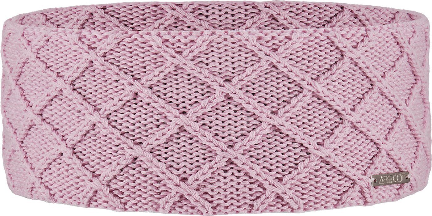 Areco Skimütze Stirnband ROSA