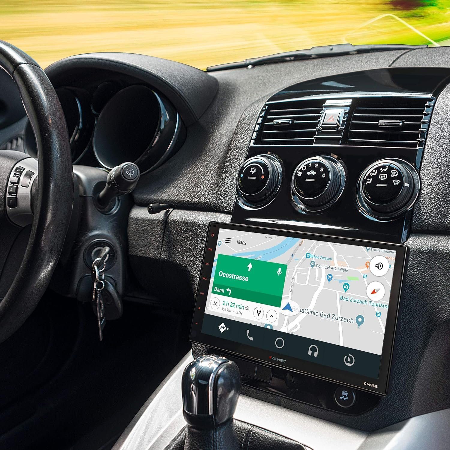 Zenec Zenec Z-N966 Moniceiver mit 9"- Display Autoradio