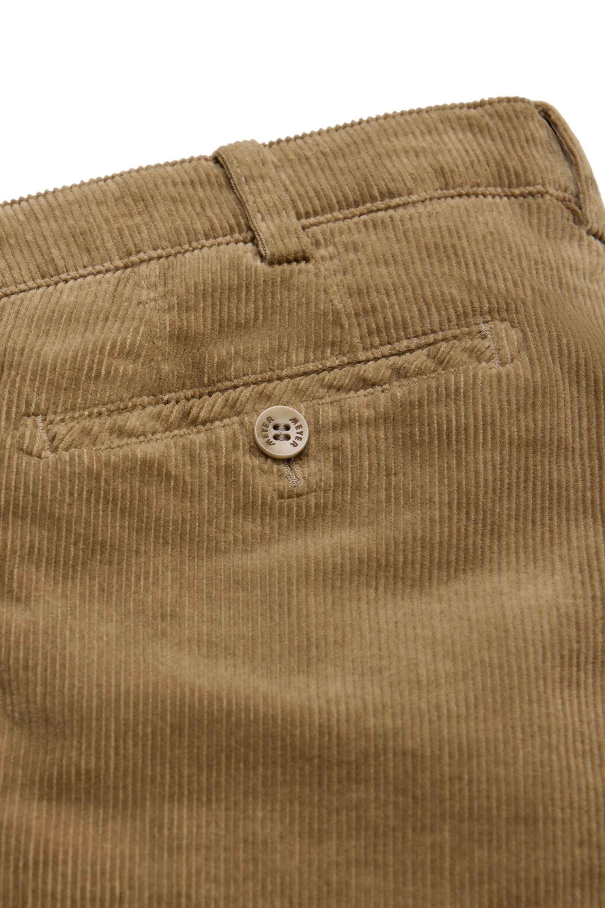 MEYER Chinos BONN ACTIVE aus Cord mit Flexbund