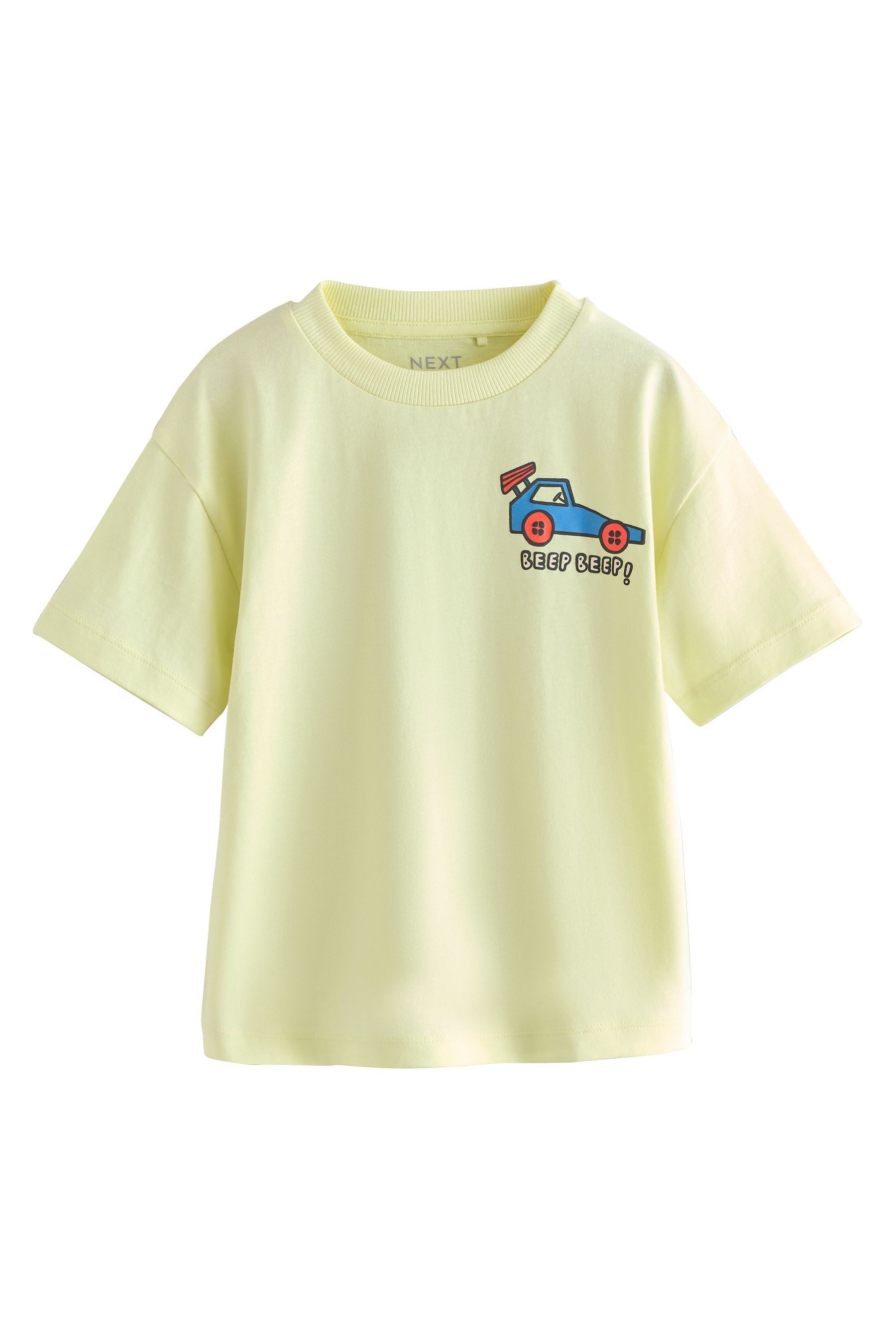 Next T-Shirt T-Shirt mit Grafik und kurzen Ärmeln, 5er-Pack (5-tlg) – Bild 4 von 5