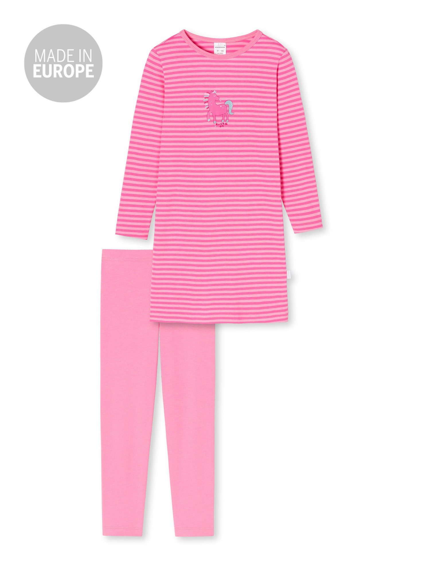 Schiesser rosa World Pyjama Pony