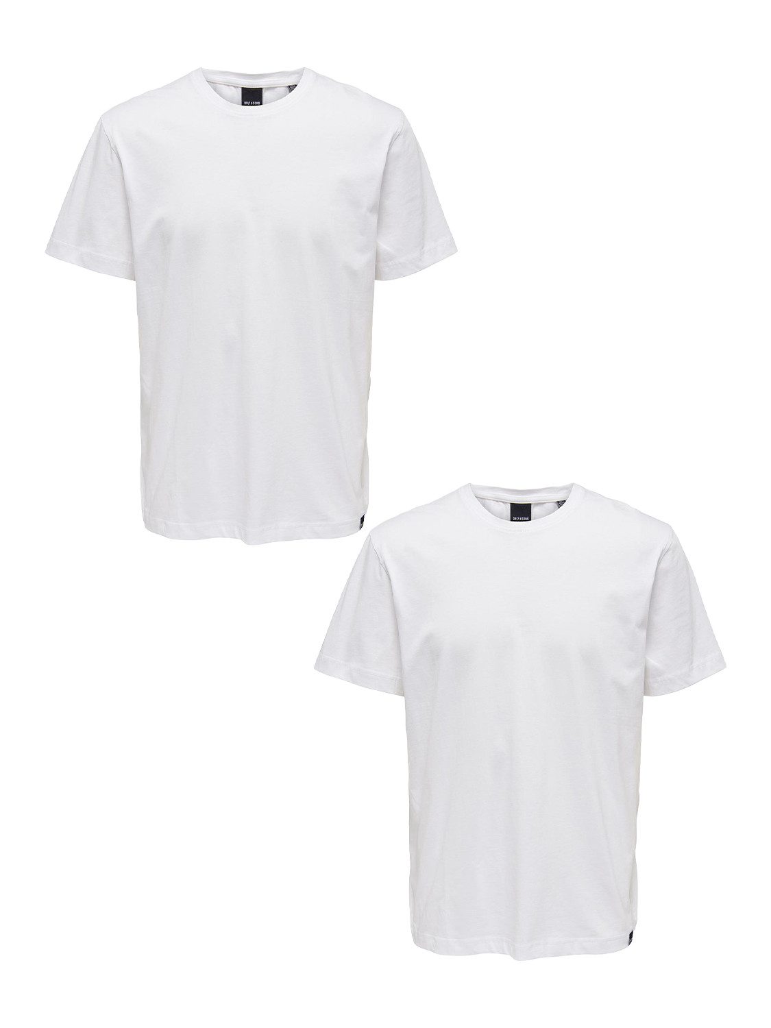 ONLY & SONS T-Shirt 2er-Set Rundhals günstig online kaufen