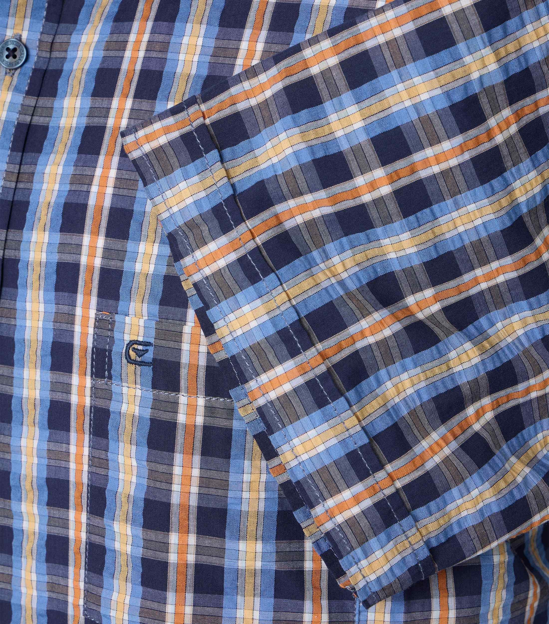 CASAMODA Kurzarmhemd CASAMODA Freizeithemd Kurzarm kariert