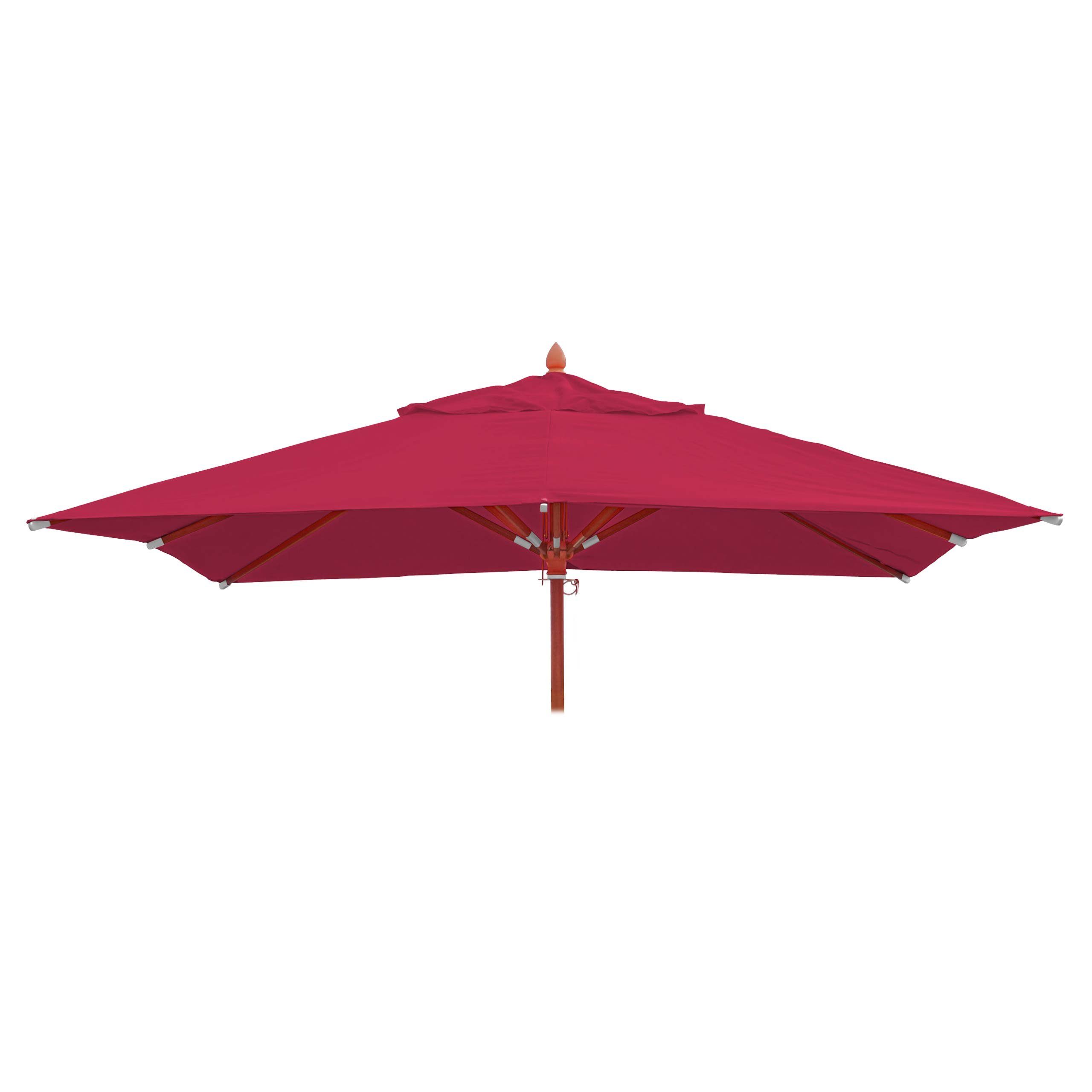 MCW Schirmbespannung MCW-C57-B-S, 300x300 cm, Ø 300 cm, Luftzirkulationshaube, Wasser- und schmutzabweisender Stoff