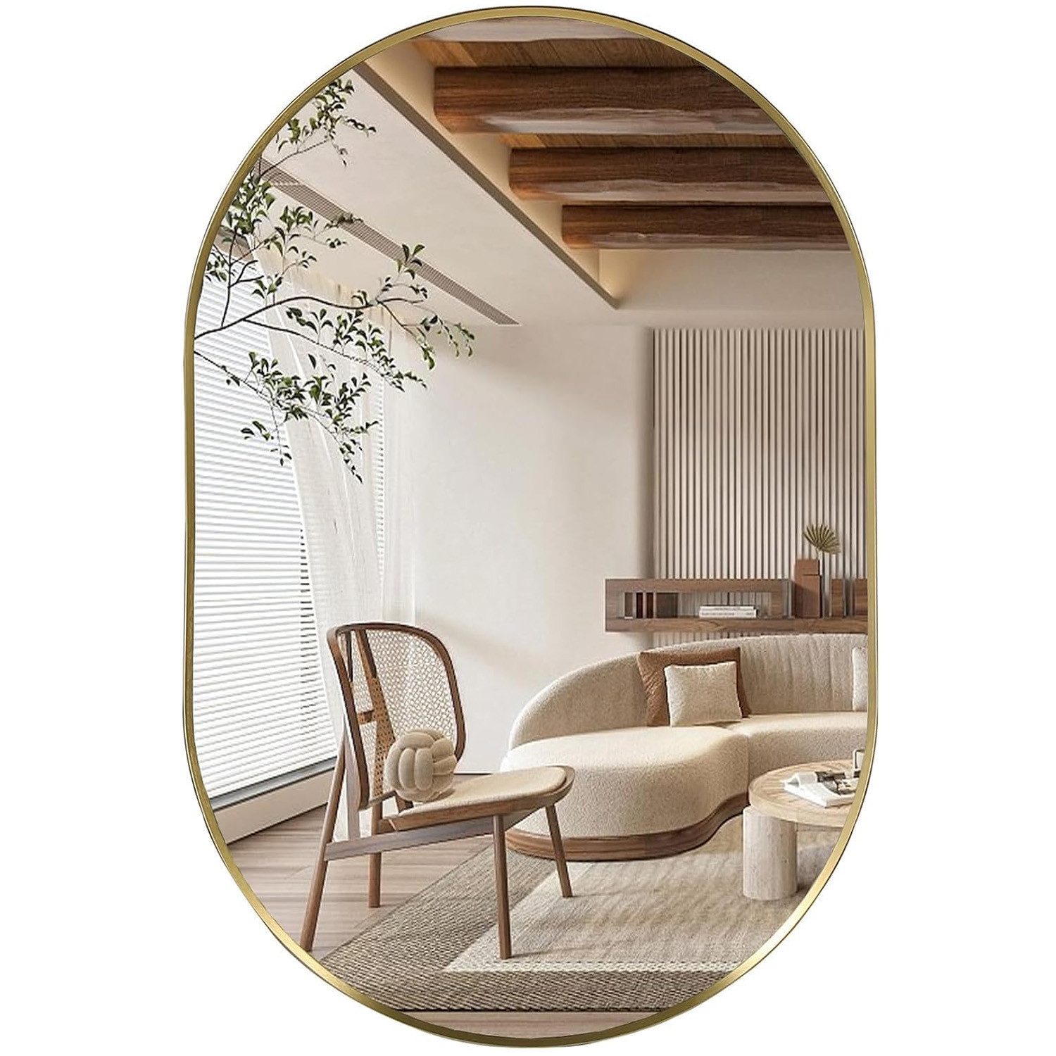 REDOM Wandspiegel Wandspiegel im minimalistischen Design günstig online kaufen