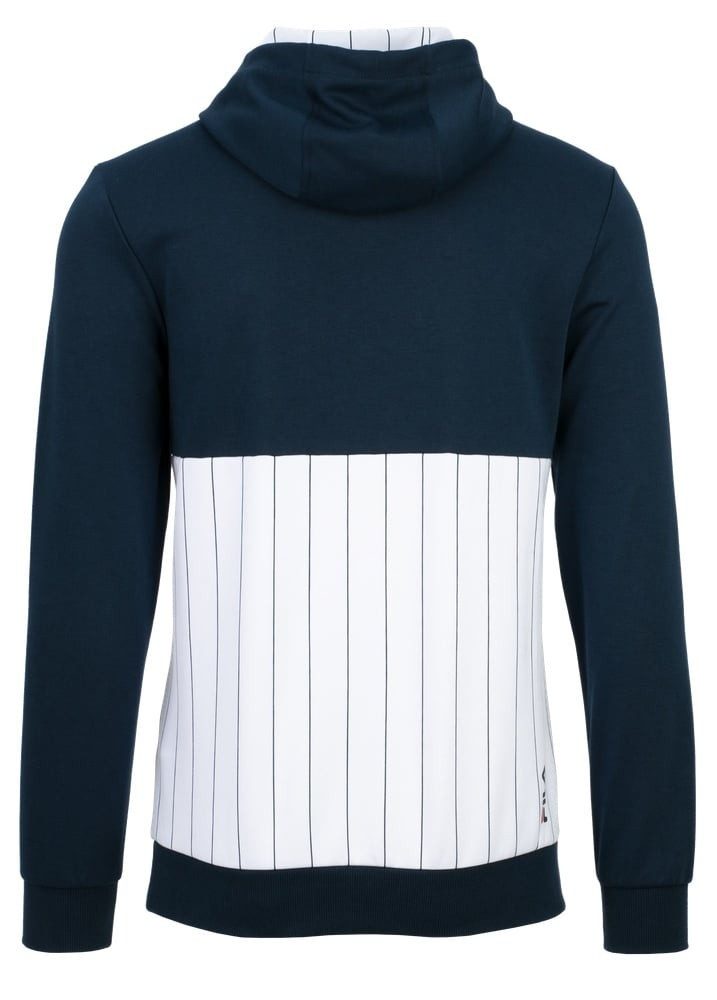 Fila Kapuzenpullover (Hoodie) Misha Stripes peacoatblau/weiss Herren