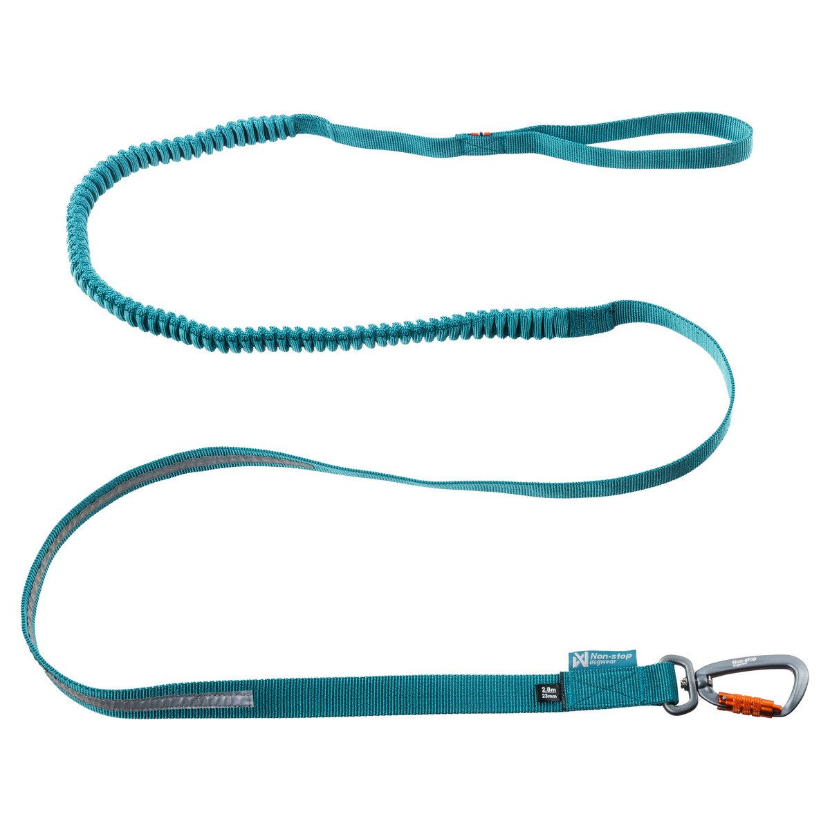Thumbnail - Non-stop dogwear Hundeleine Hundeleine Bungee Touring Leash türkis