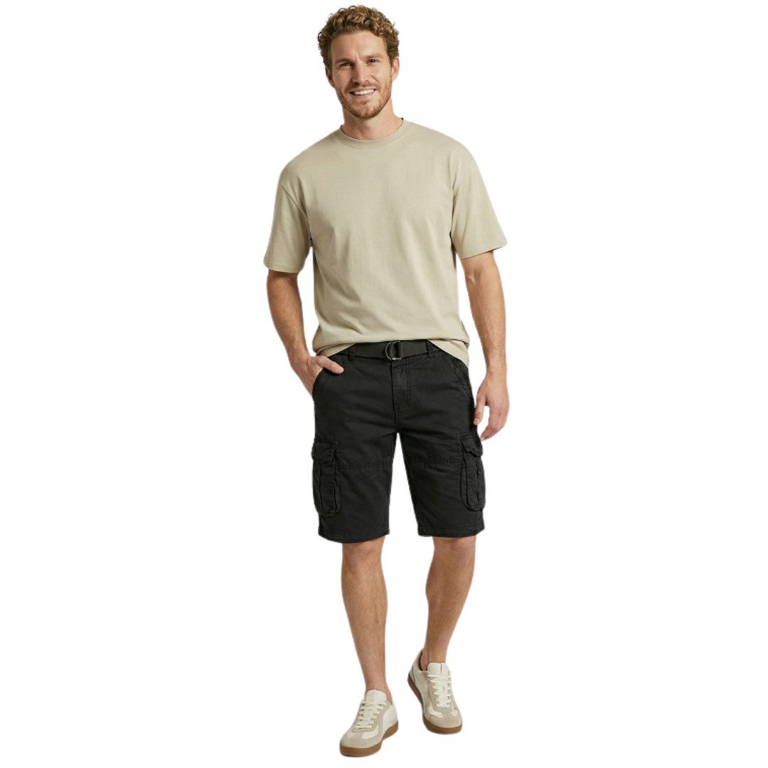 CARS JEANS Cargoshorts Durras Black
