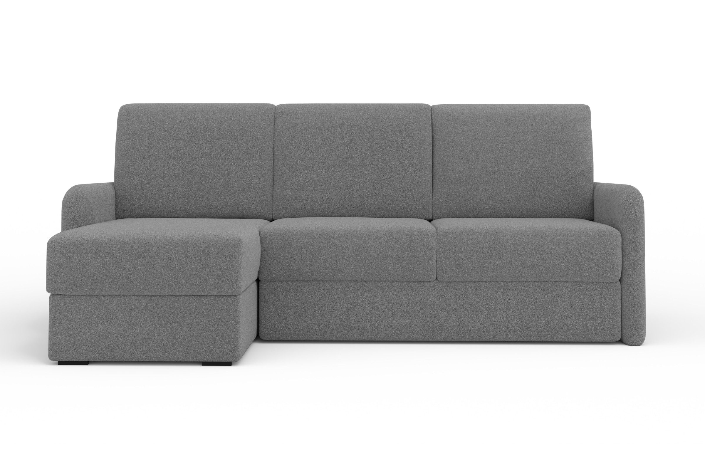Ecksofa BIANCO Wohnlandschaft Sofa L-Form mit Schlaffunktion und Bettkasten