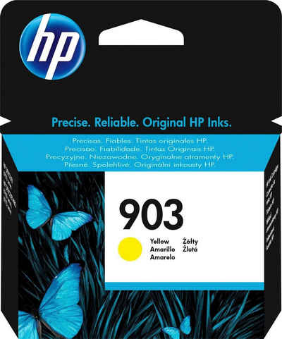 HP 903 Tintenpatrone (Packung, original Druckerpatrone 903 gelb/cyan/magenta/schwarz / Instant Ink)