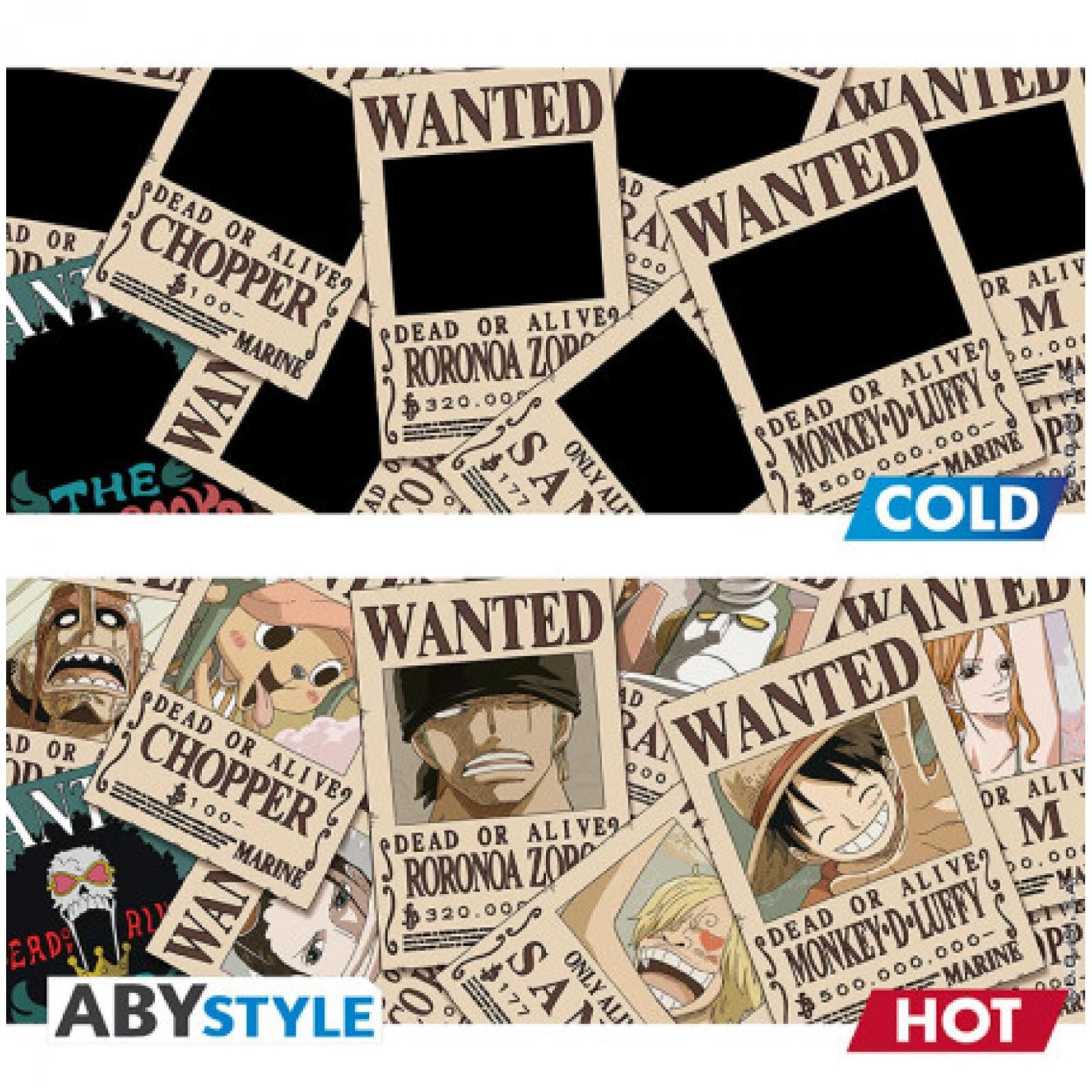 ABYstyle Merchandise-Figur ONE PIECE - Tasse Heat Change - 460 ml - Wanted günstig online kaufen