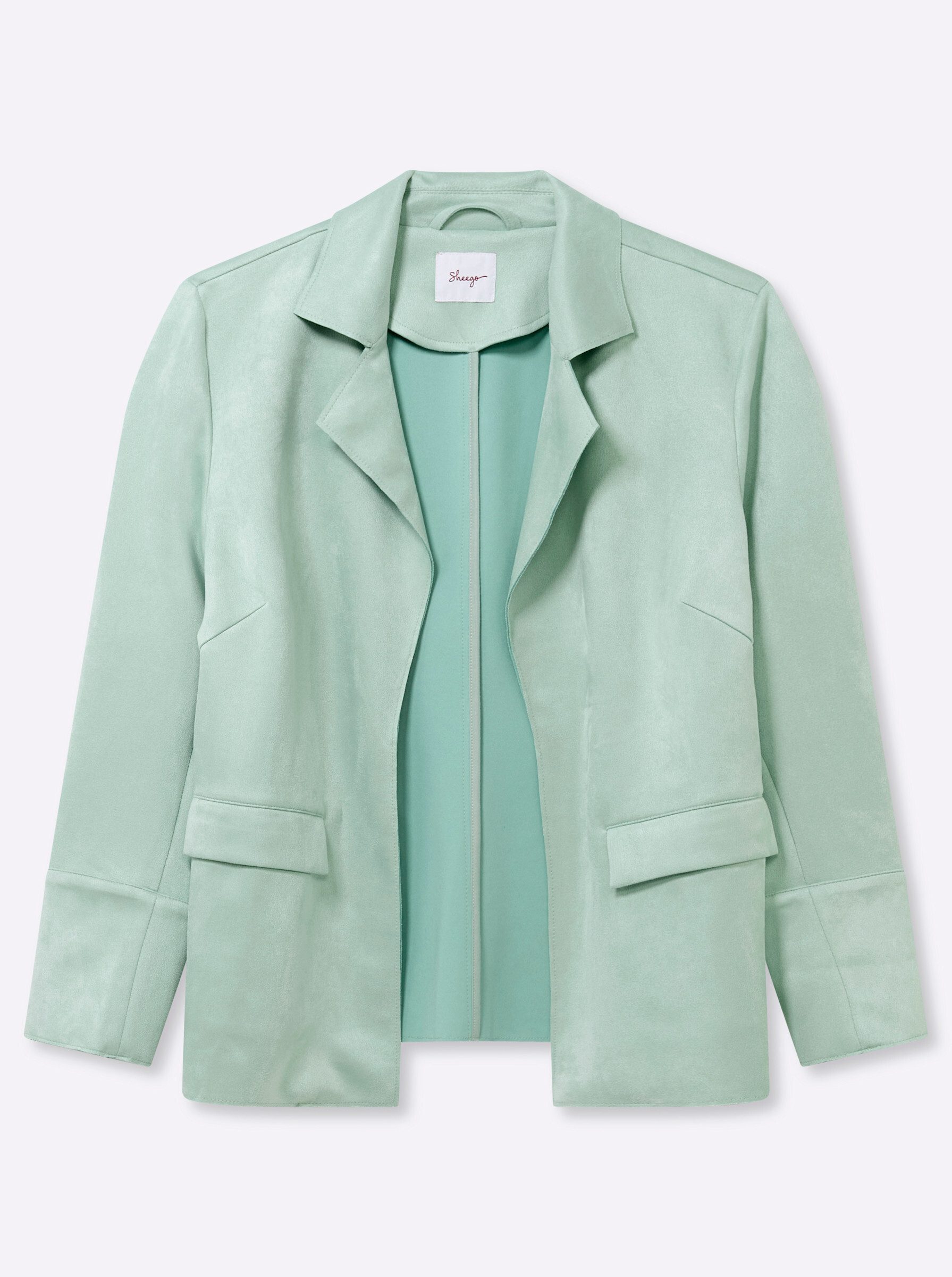 Sheego Blusenblazer Blazer Langarm