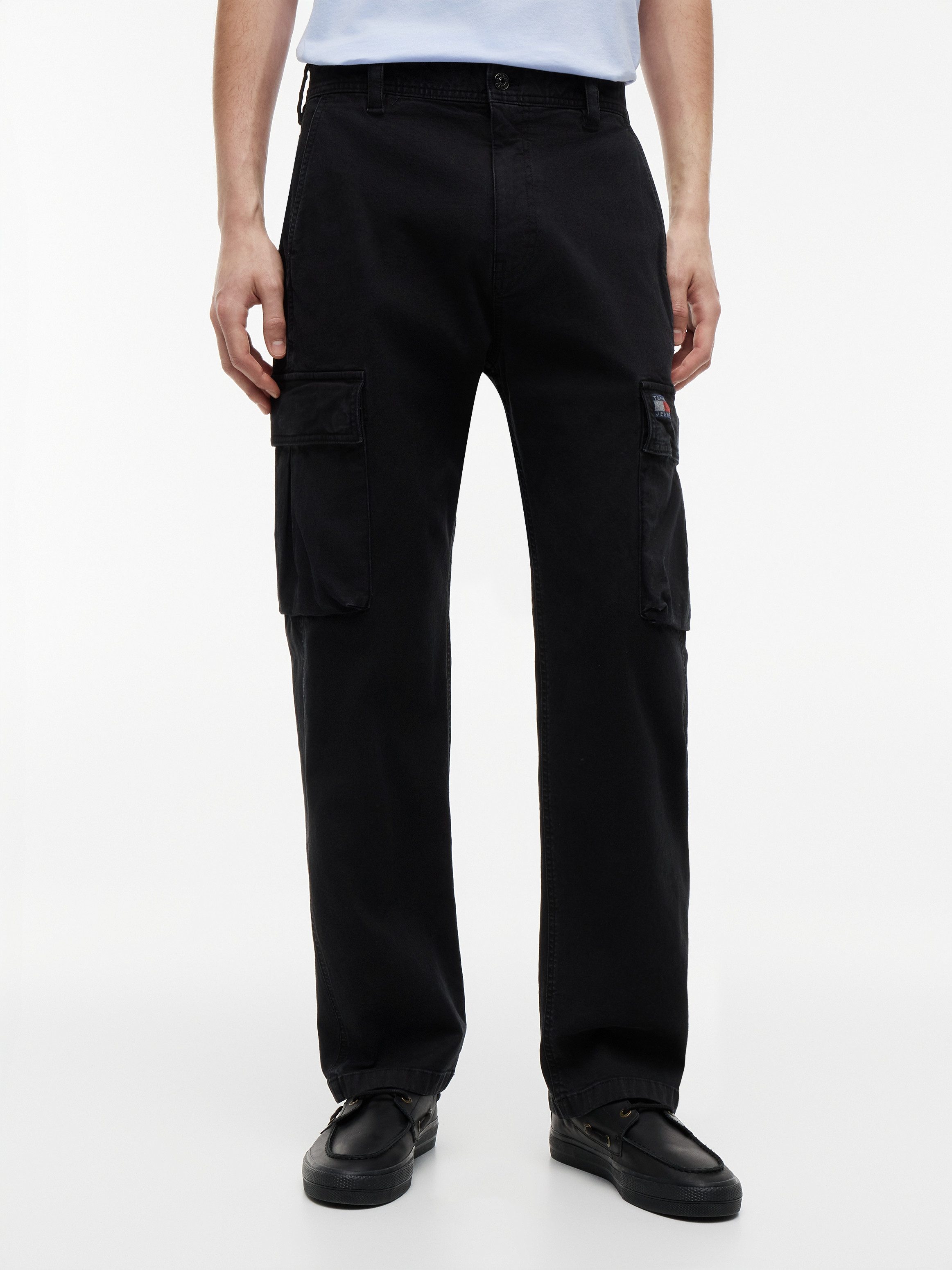 Tommy Jeans Cargohose CANVAS CARGO PANT Regular fit mit Cargotaschen