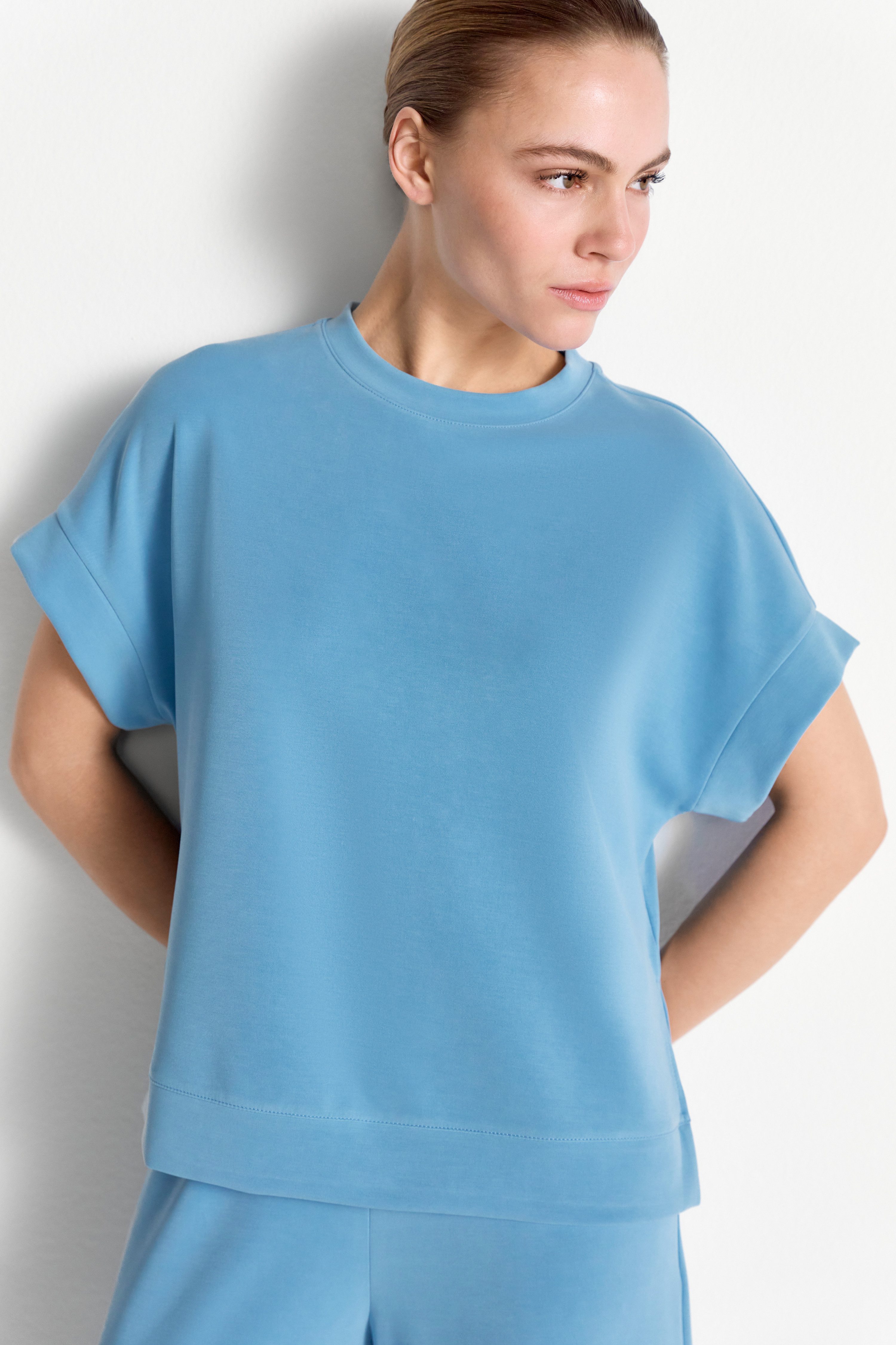 RICHROYAL T-Shirt Regular fit mit Rundhalsausschnitt