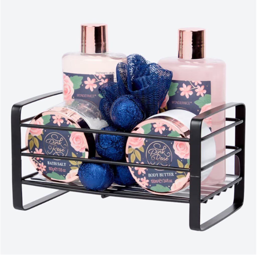 Spectrum Pflege-Geschenkset Geschenkset im Korb SPA 8 tlg. Bad-Körper Dusche, 7-tlg.