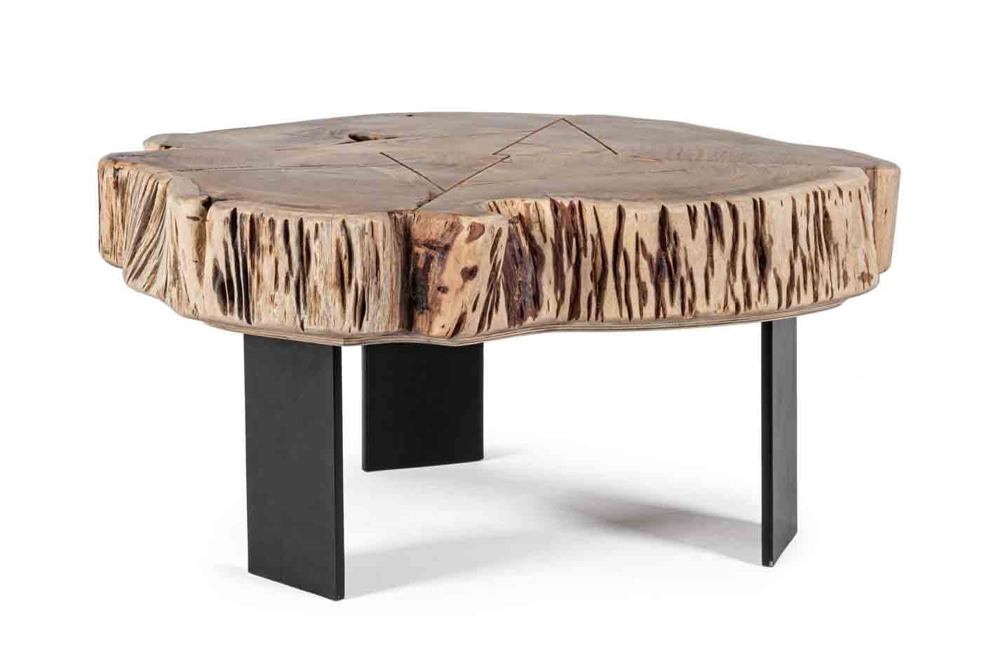 Bizzotto Couchtisch Keval aus Akazienholz, Natur günstig online kaufen