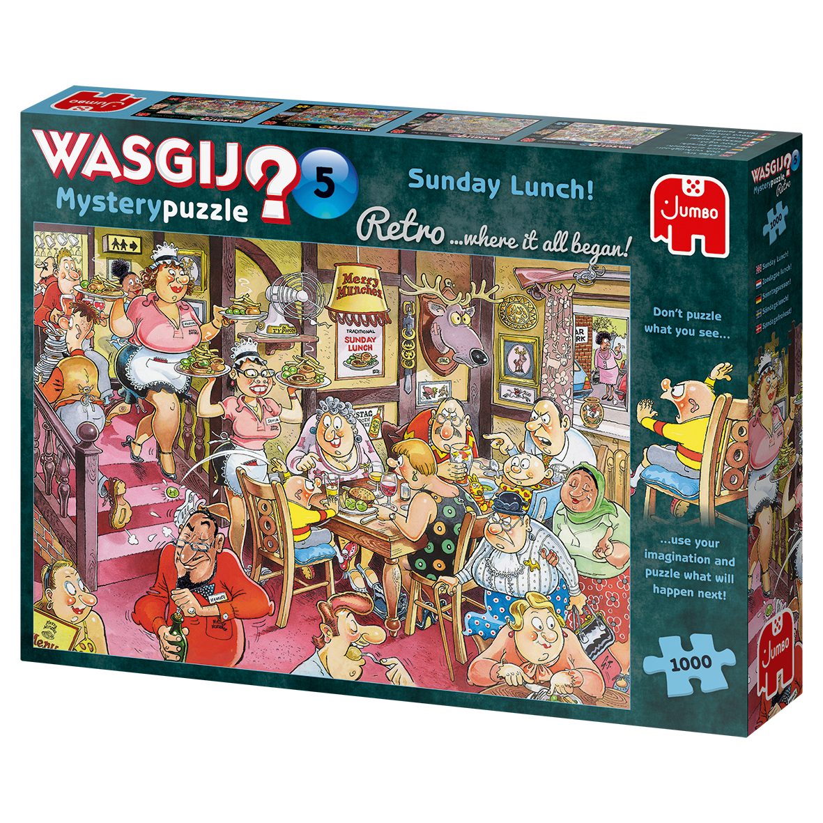 Jumbo Spiele Puzzle Wasgij Retro Mystery günstig online kaufen