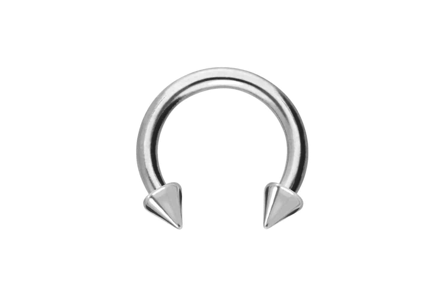 PIERCINGLINE Nasenpiercing Chirurgenstahl Hufeisenring SPITZEN (Hufeisen-Ri günstig online kaufen