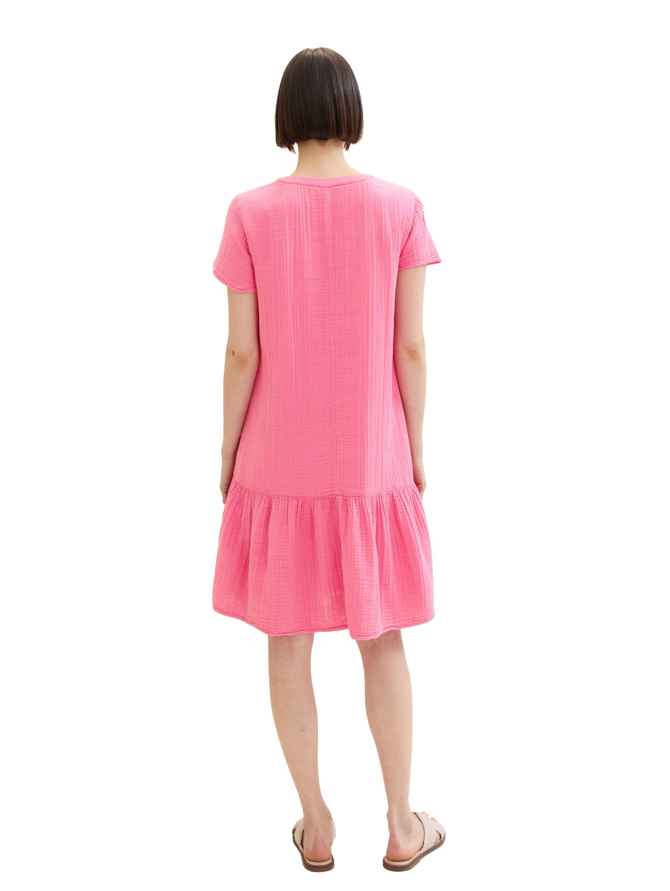 TOM TAILOR Minikleid mit leichter Raffung günstig online kaufen