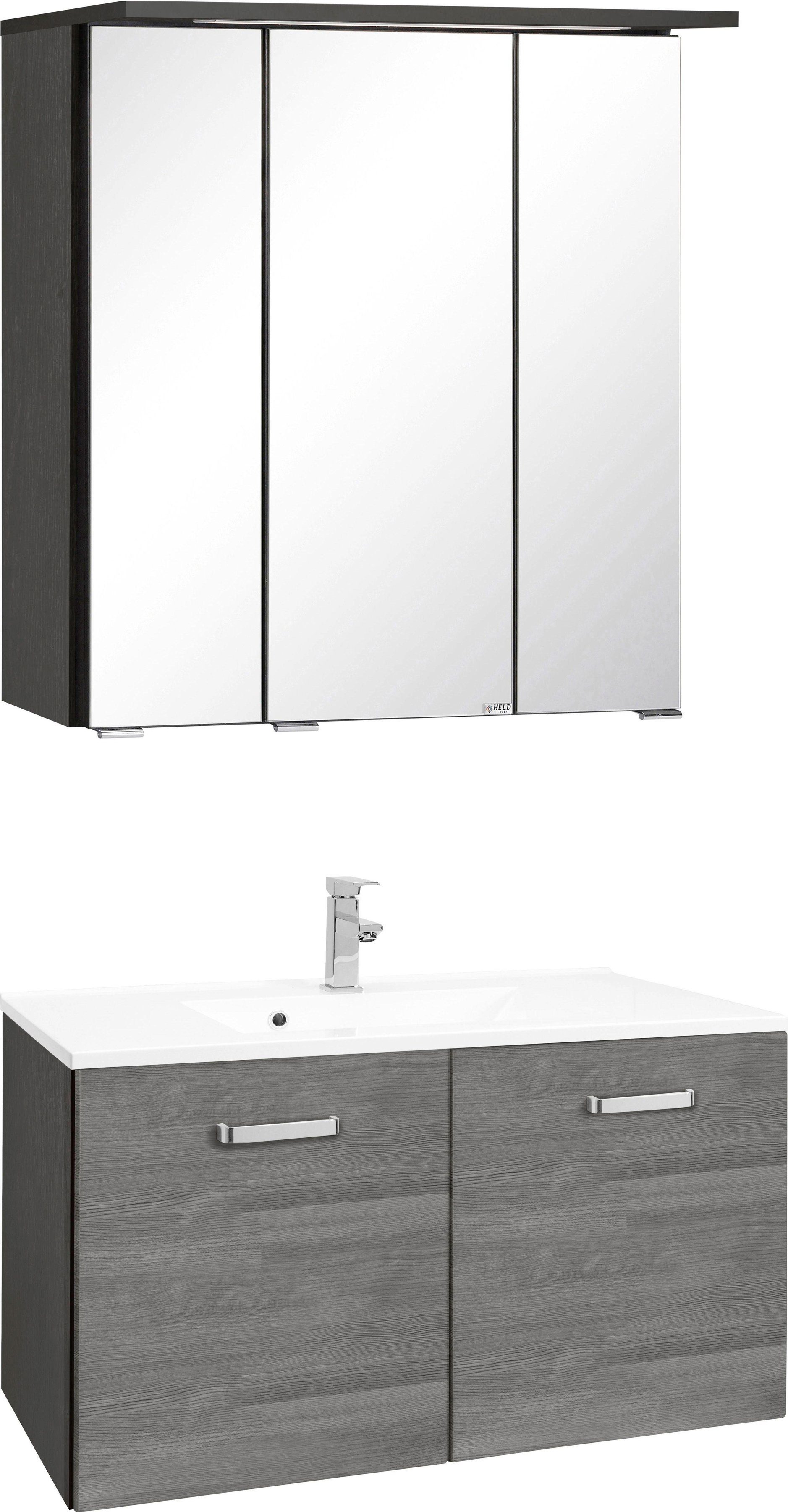 welltime Badmöbel-Set Ravenna, (2-St), Breite 60 günstig online kaufen