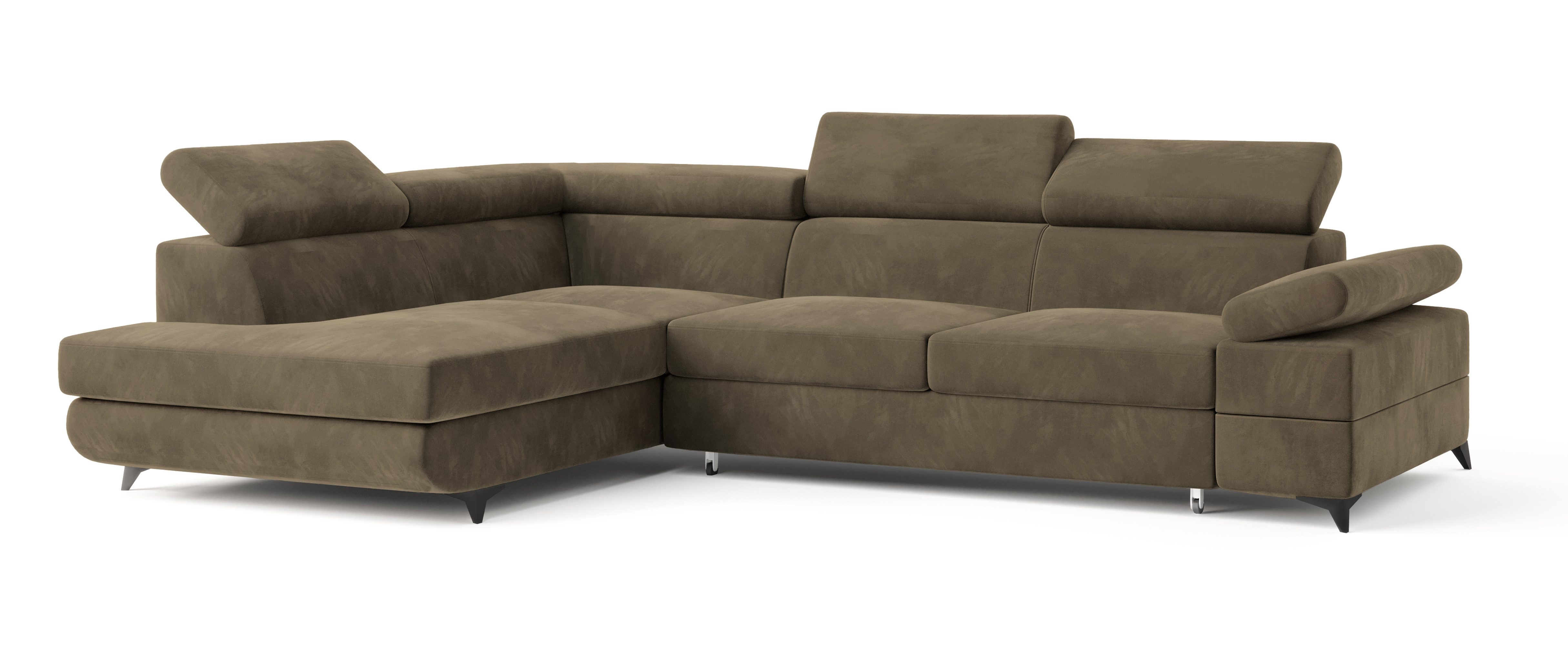 Masseno Ecksofa FAVIEN mit Schlaffunktion L-Form, günstig online kaufen