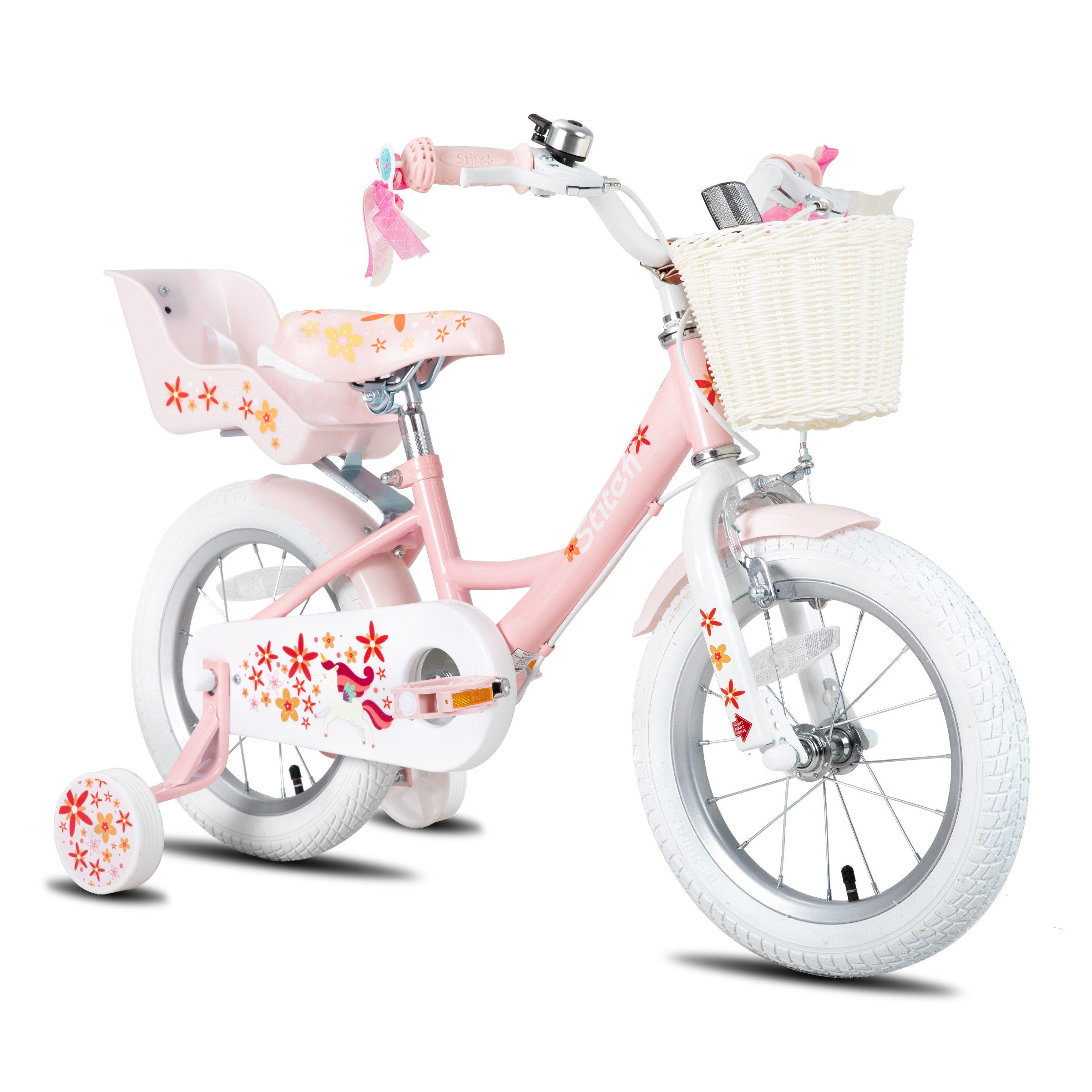 JOYSTAR Kinderfahrrad Unicorn 12/14/16/18 Zoll Kinderfahrrad für 3-9