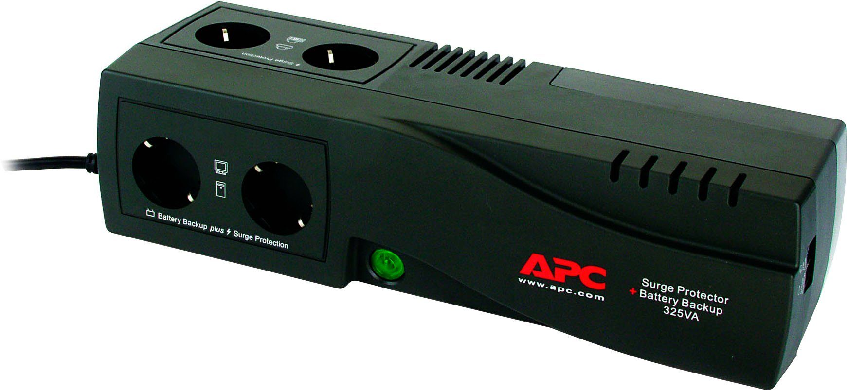 APC USV-Anlage SurgeArrest + Backup - 325VA Battery