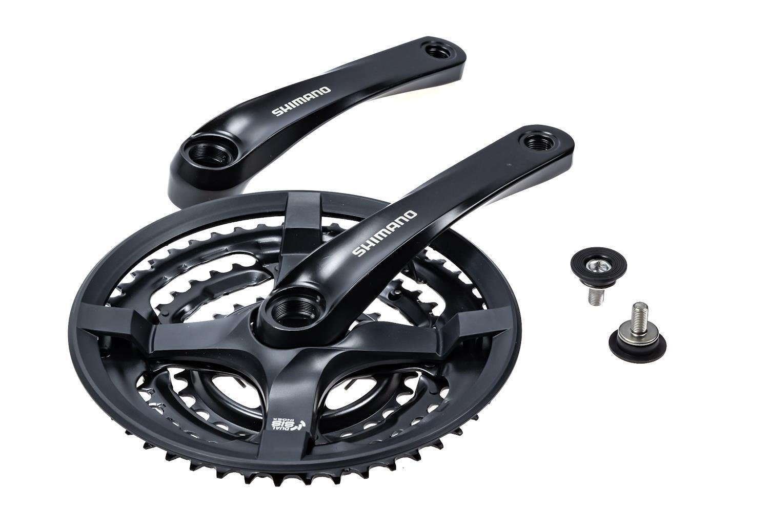 Shimano Fahrradkurbel SHIMANO Fahrrad Kurbel Garnitur FC-TY501 Zähnezahl