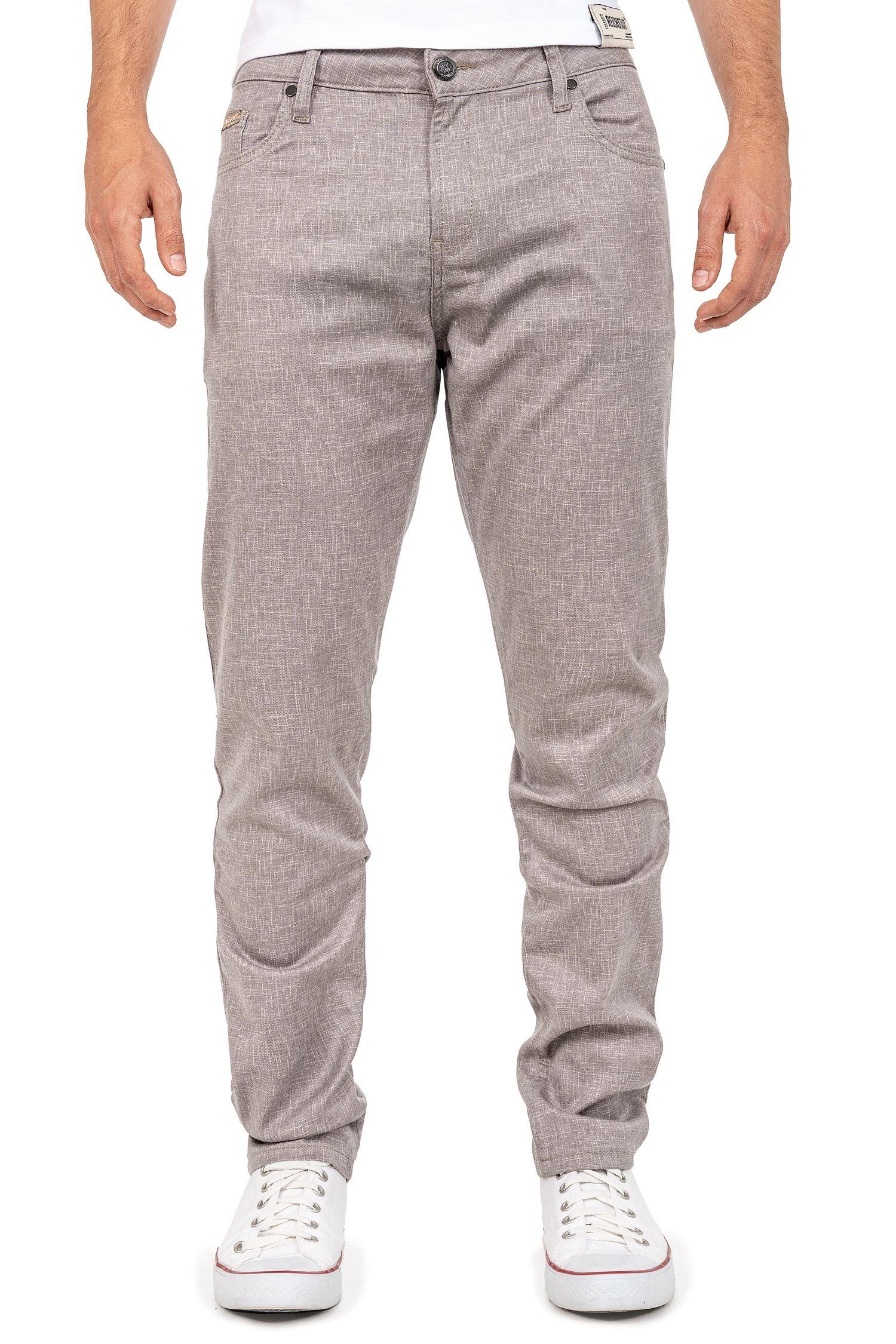 Cipo & Baxx Stoffhose Elegante Hose BA-CD840 im Modernen Urbanen Look grau