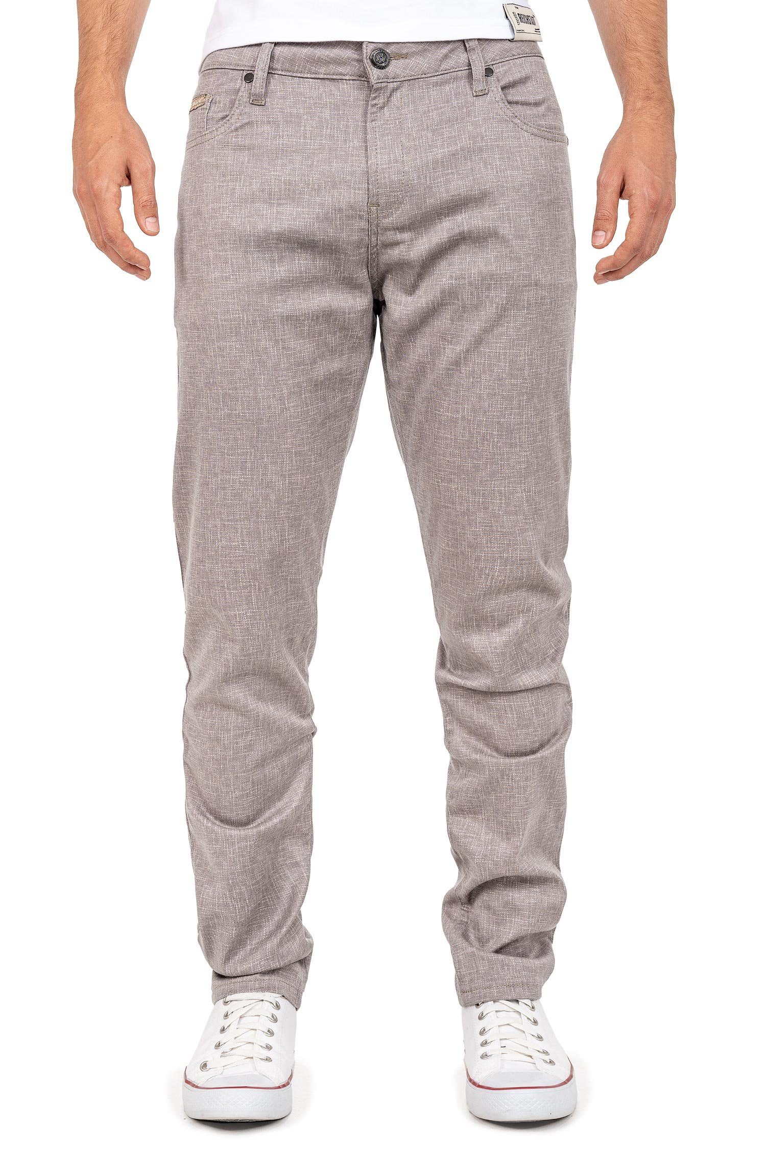 Cipo & Baxx Stoffhose Herren Slim Fit Hose Mid Waist BA-CD840 im Modernen Urbanen Look