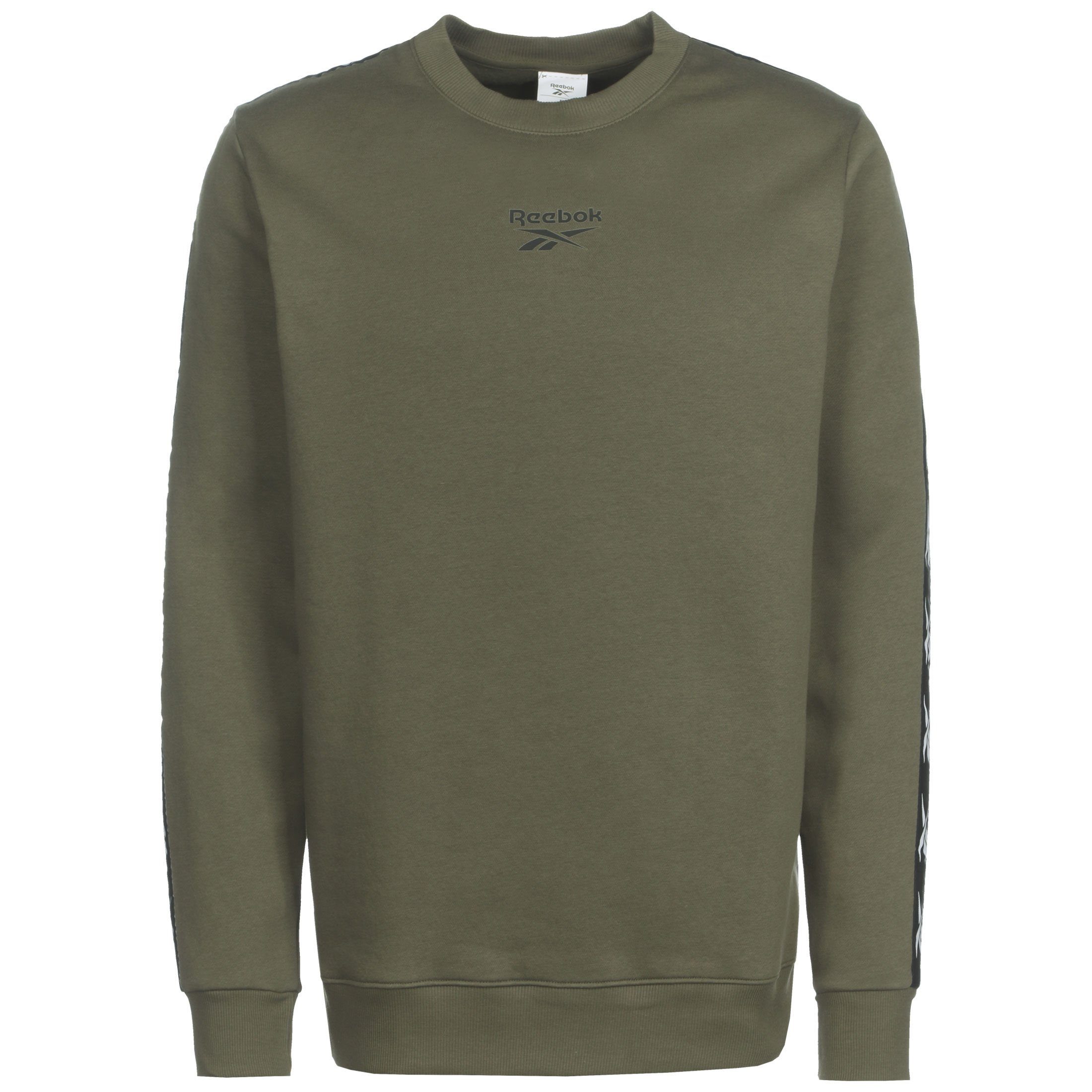 Reebok Sweatshirt Essentials Tape Sweatshirt Herren khaki / graugrün