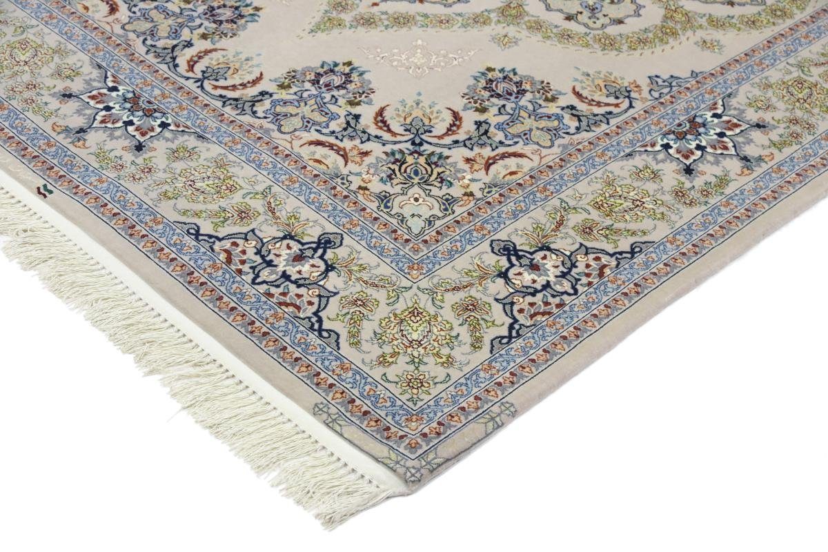 Orientteppich Isfahan 6 Höhe: Orientteppich, rechteckig, 128x201 mm Signiert Trading, Nain Seidenkette Handgeknüpfter