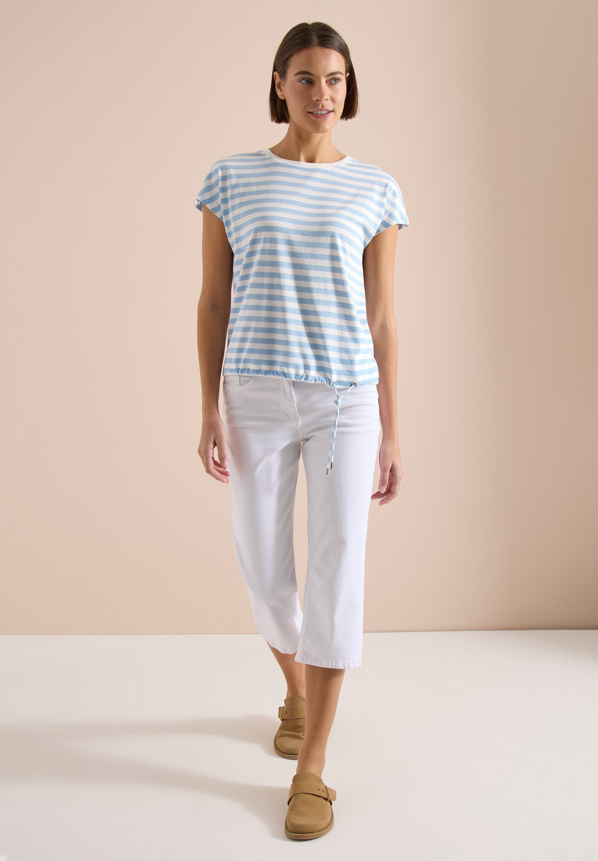CECIL Blusenshirt im soften Baumwoll-Mix