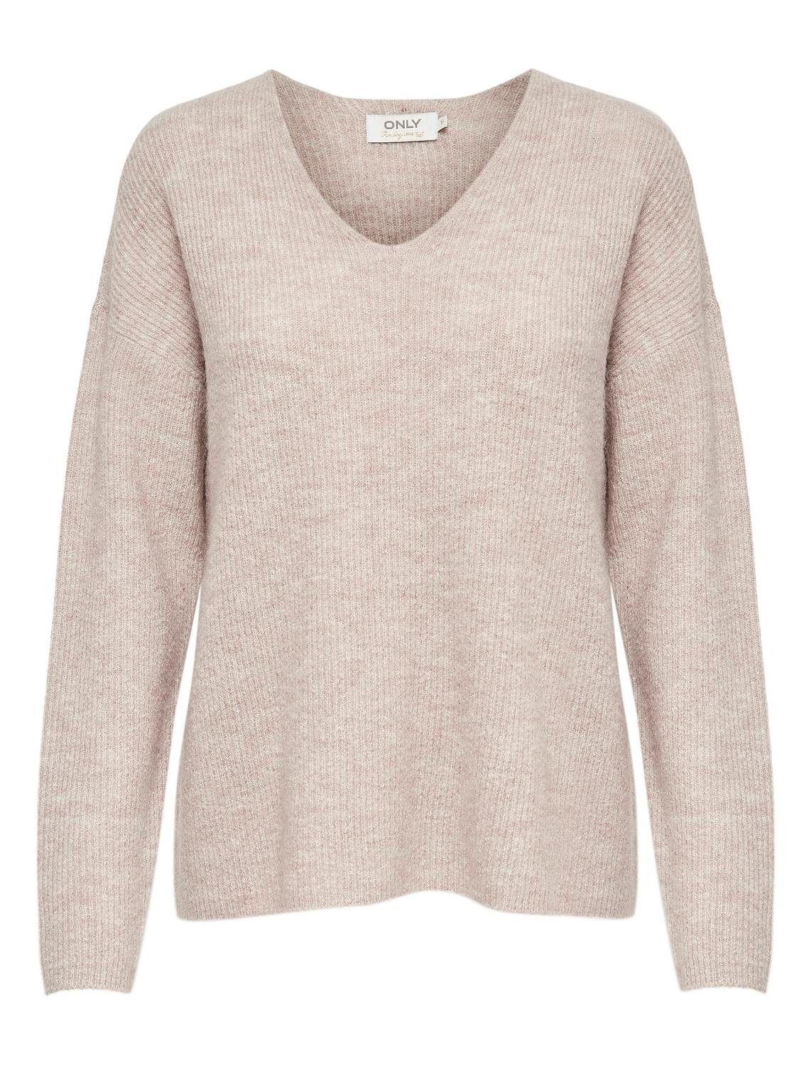 ONLY Strickpullover ONLCAMILLA V-NECK L/S PULLOVER KNT günstig online kaufen