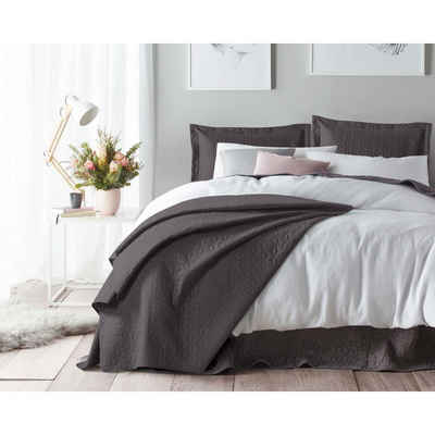 Tagesdecke Sleeptime Wayfair - Tagesdecke - Twin-Bett - 260x250 + 2 Kissenbezüge 60x70, Sitheim-Europe, Gut atmungsaktiv, Schön Weich und warm